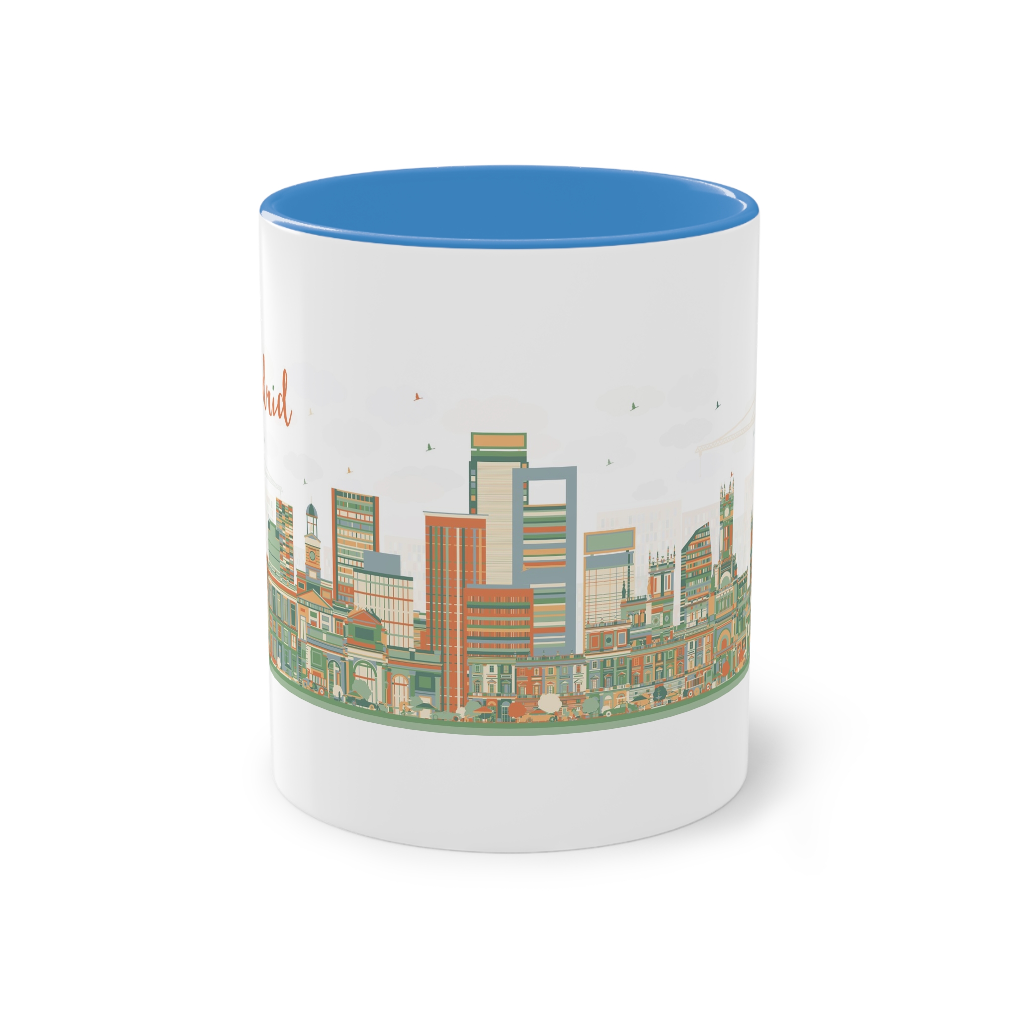 Madrid New Ver 1 Two Tone Coffee Mug 11oz - Image 33