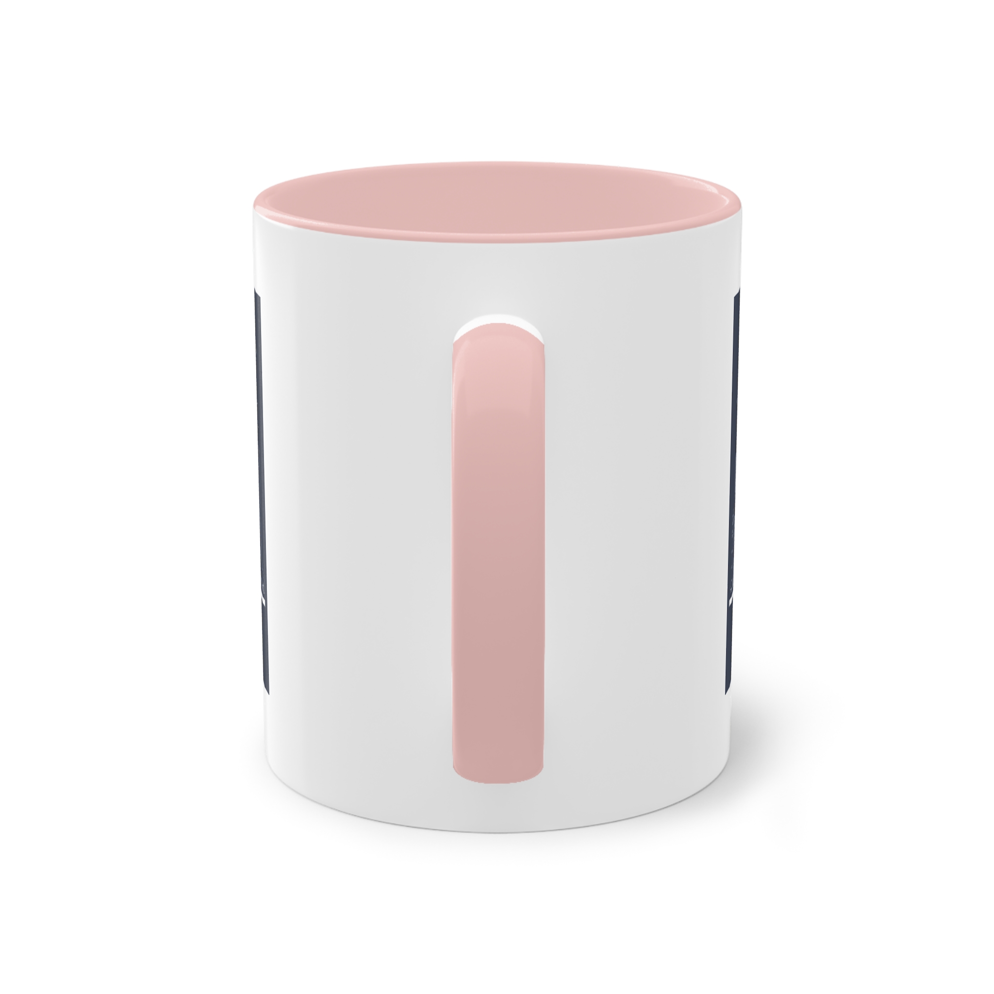 Dhaka Outline Inverse Two Tone Coffee Mug 11oz - Image 46