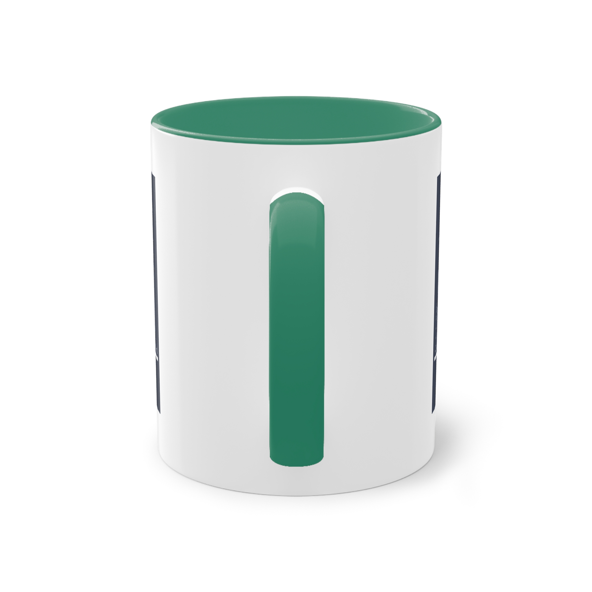 Dhaka Outline Inverse Two Tone Coffee Mug 11oz - Image 30