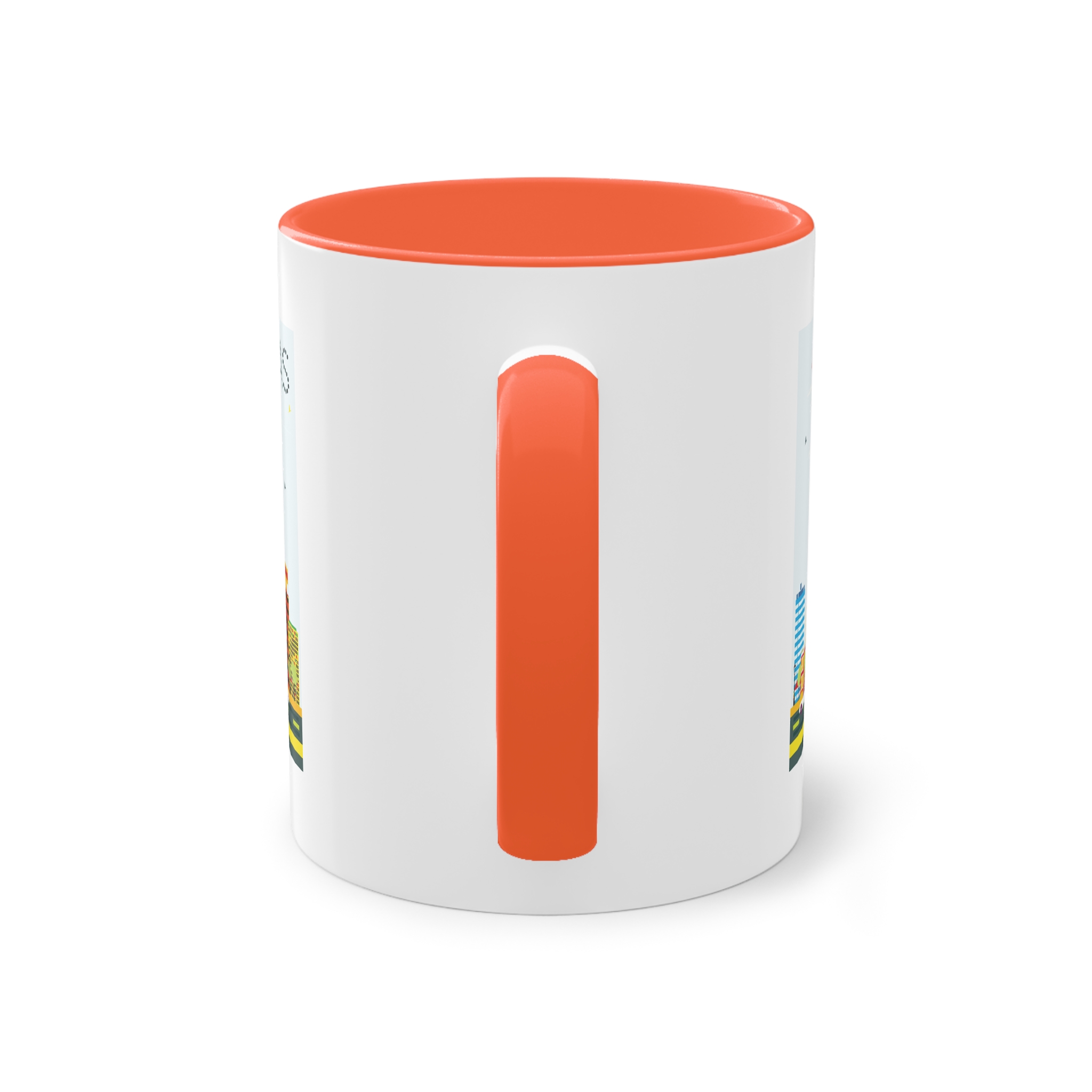 Dallas Color Two Tone Coffee Mug 11oz - Image 14