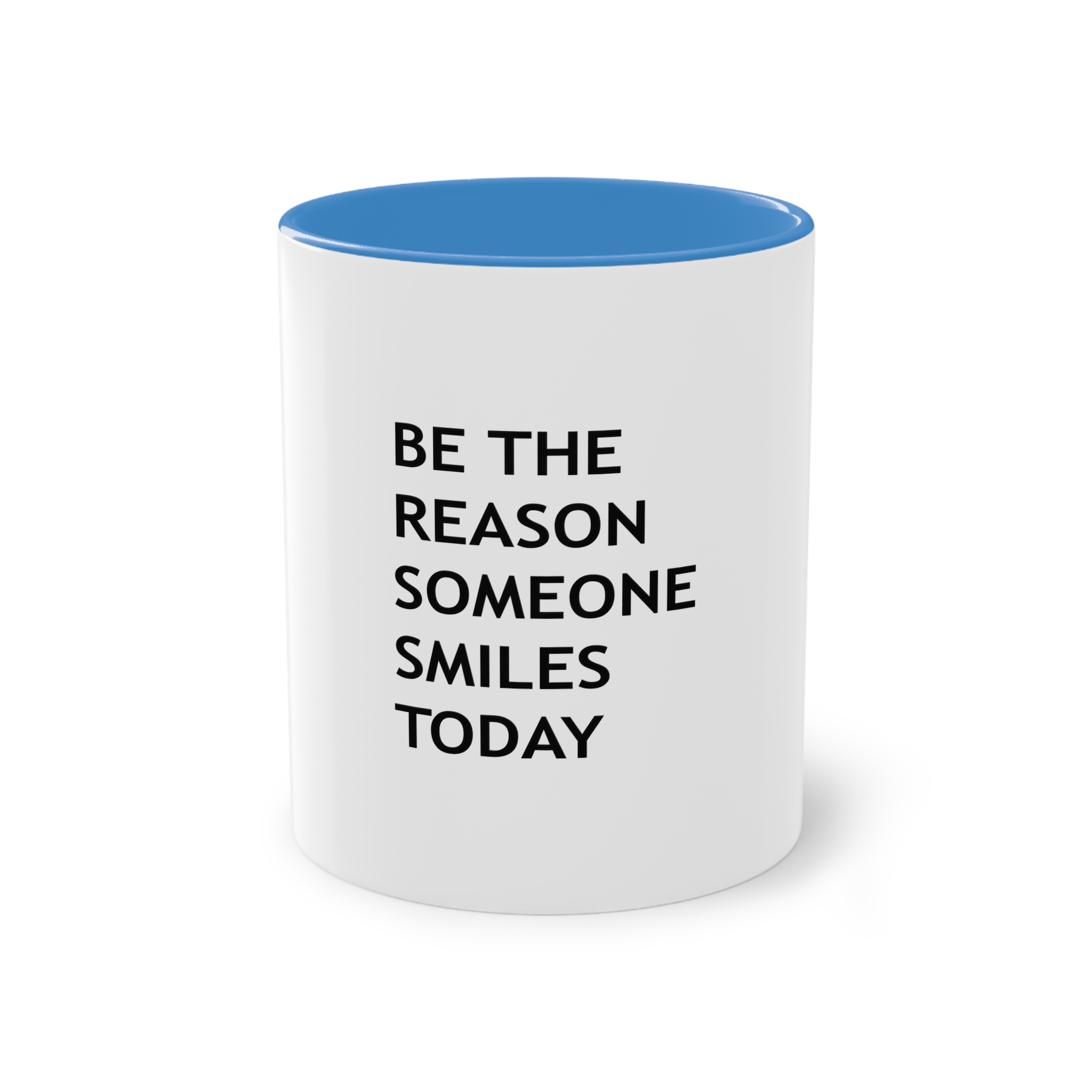Be Reason Someone Smiles Today (1) Two Tone Coffee Mug 11oz - Image 33