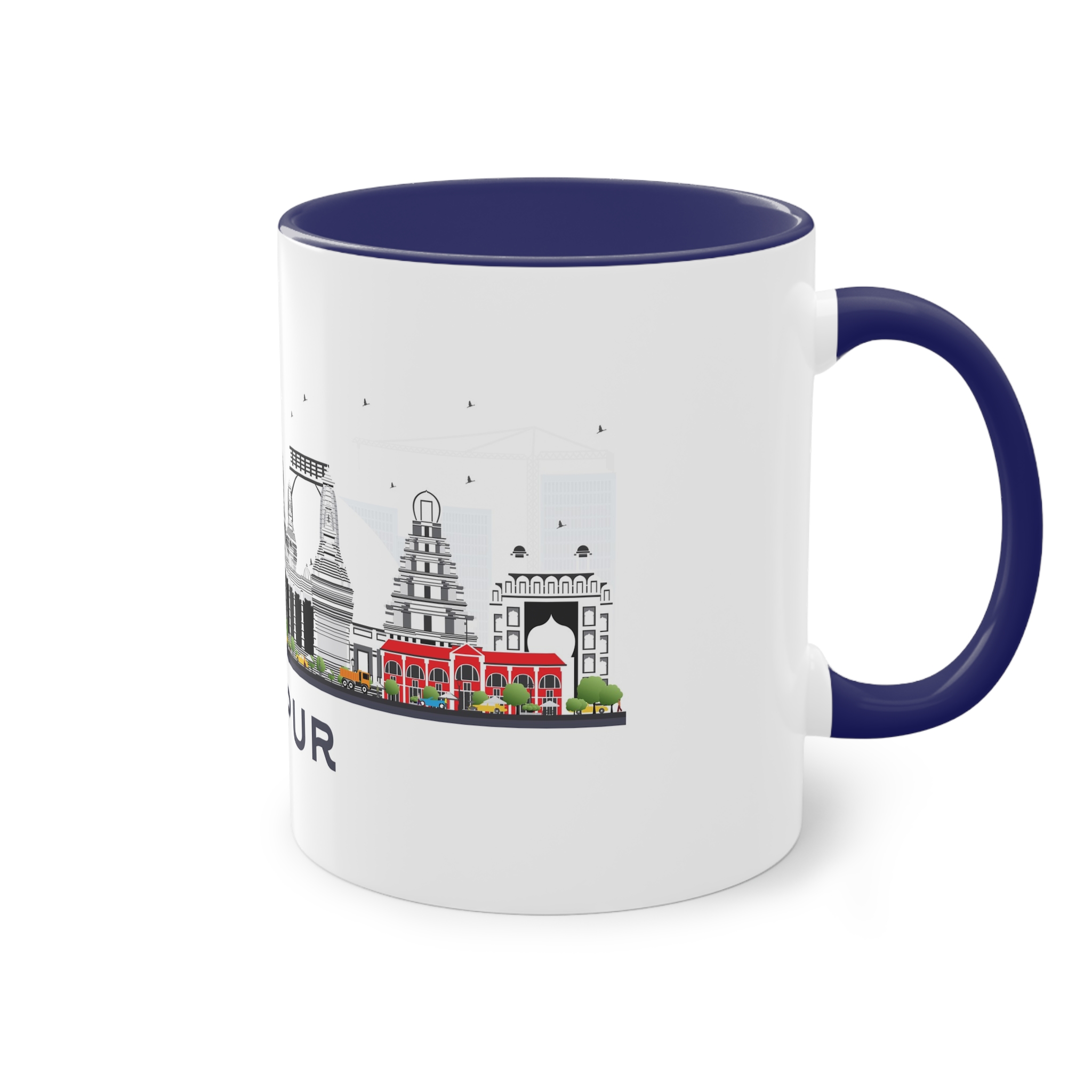 Nagpur Isolated Two Tone Coffee Mug 11oz - Image 44