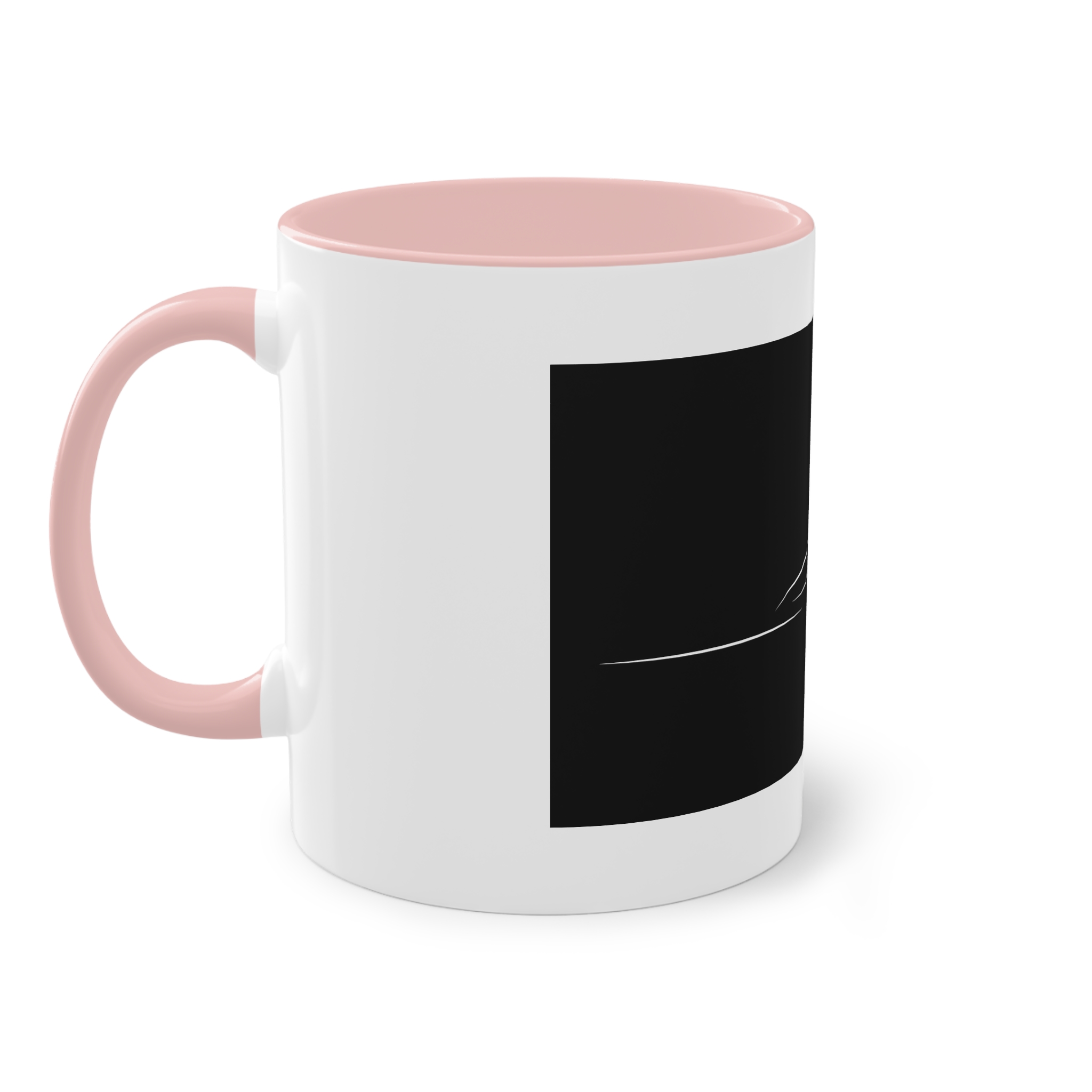Alines Black Censor Two Tone Coffee Mug 11oz - Image 47