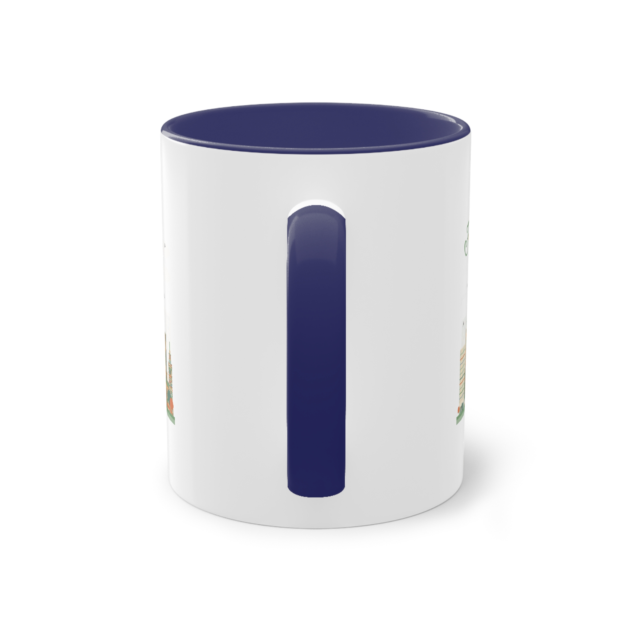 France Ver 1 Two Tone Coffee Mug 11oz - Image 42