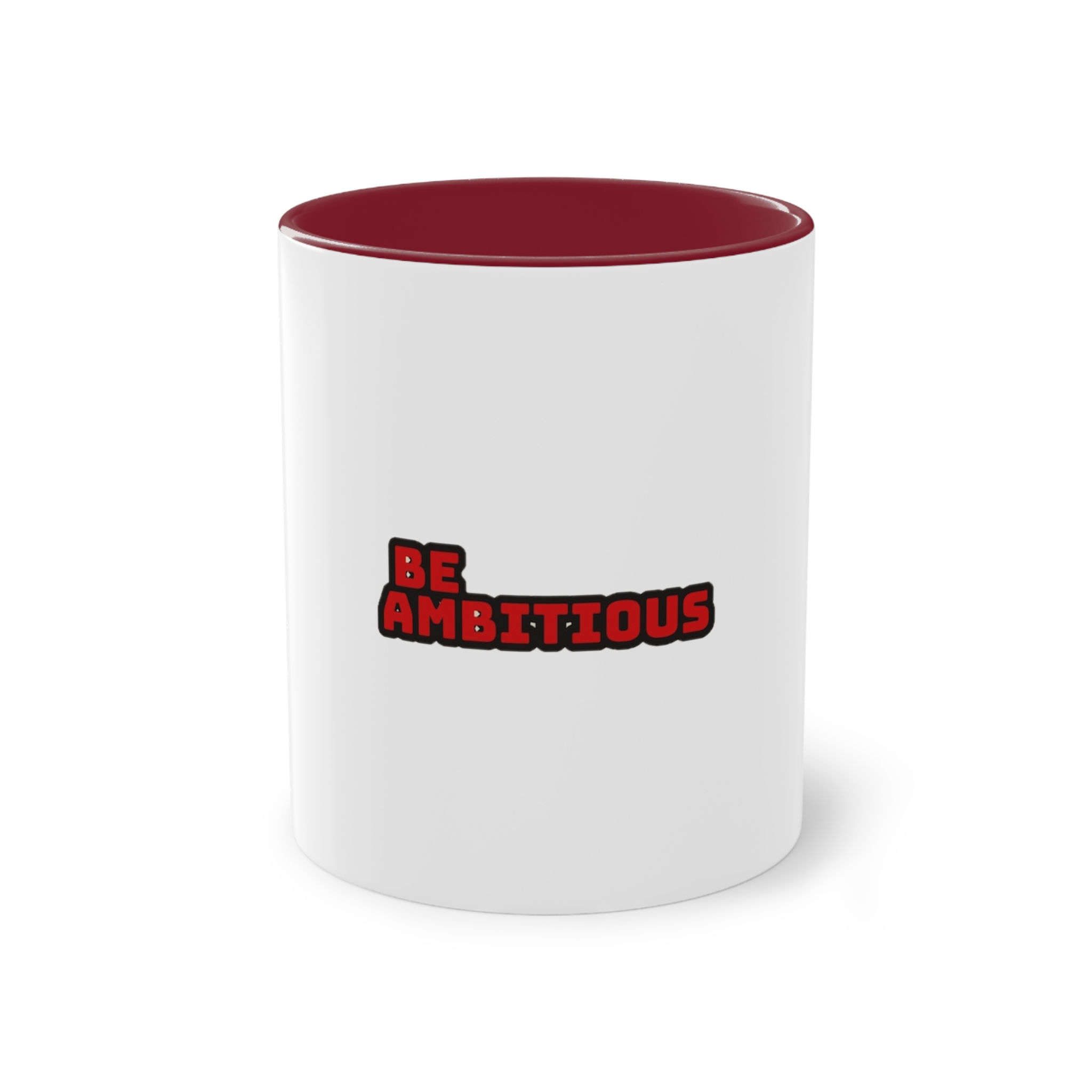Be Ambitious Two Tone Coffee Mug 11oz - Image 5