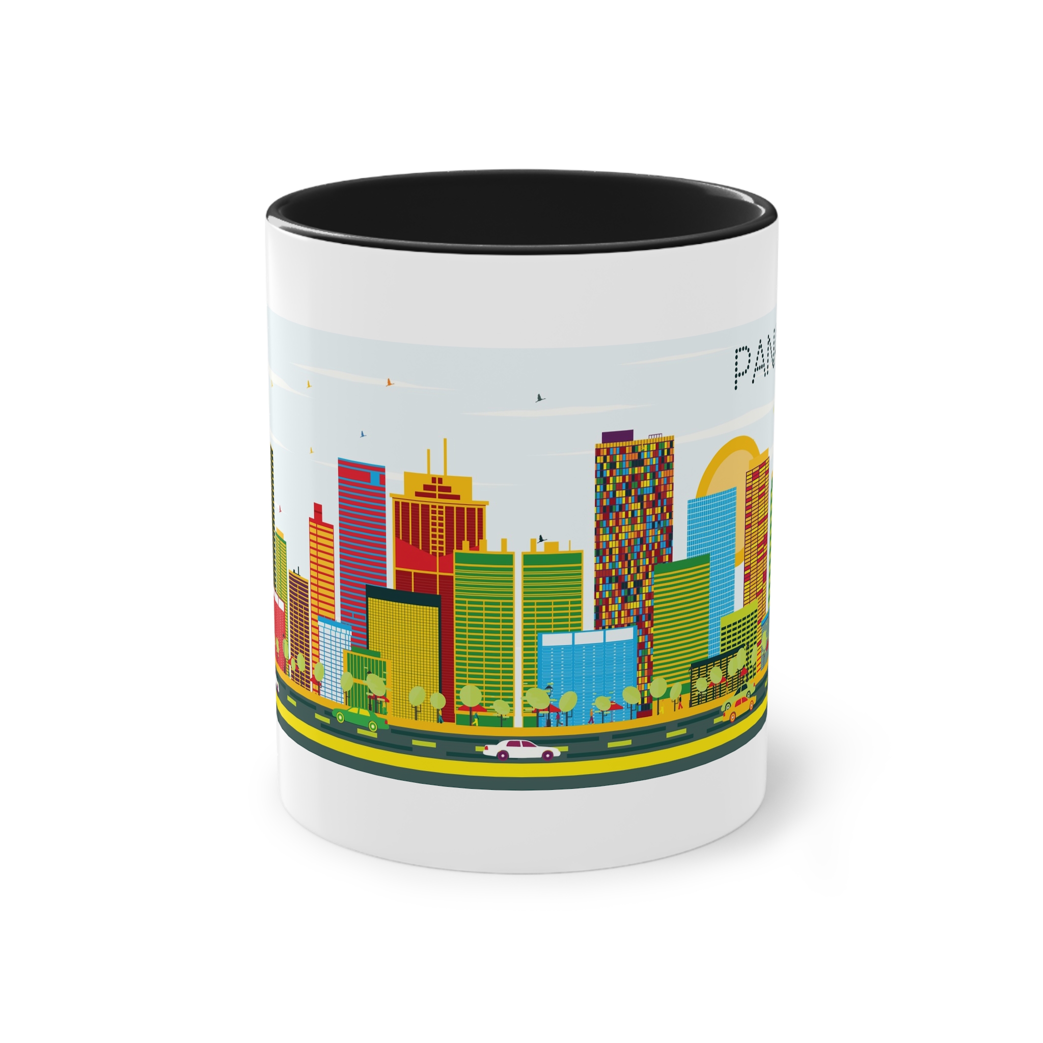 Panama Color Two Tone Coffee Mug 11oz - Image 9