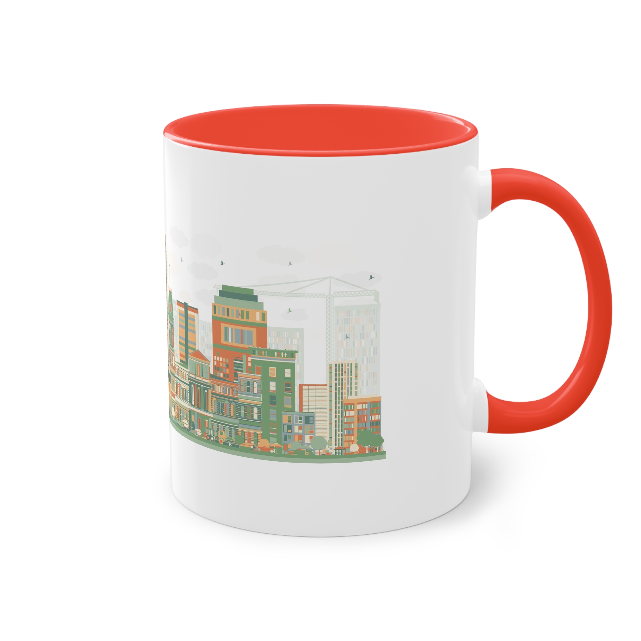 Louisville Ver 1 Two Tone Coffee Mug 11oz - Image 4