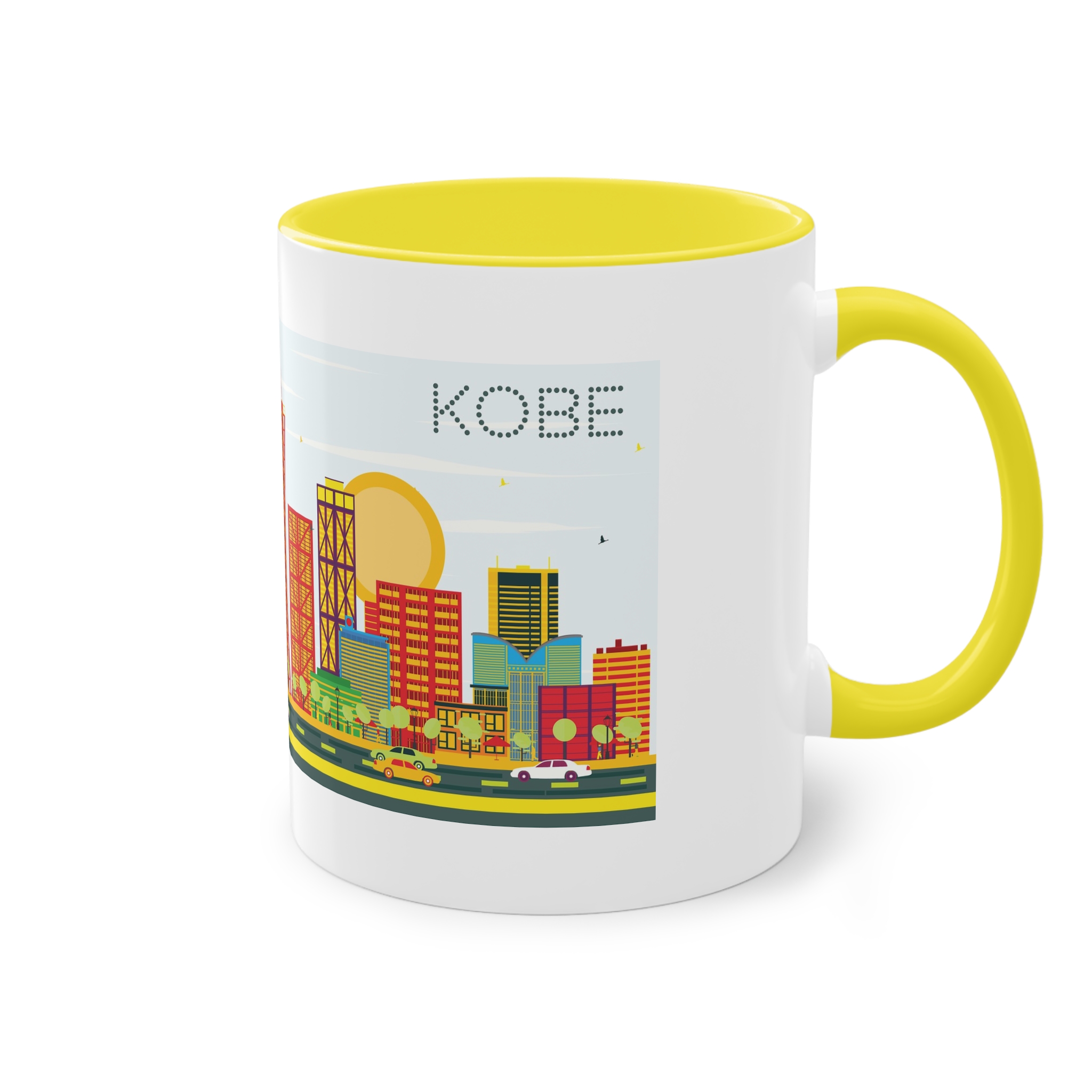 Kobe Color Two Tone Coffee Mug 11oz - Image 24