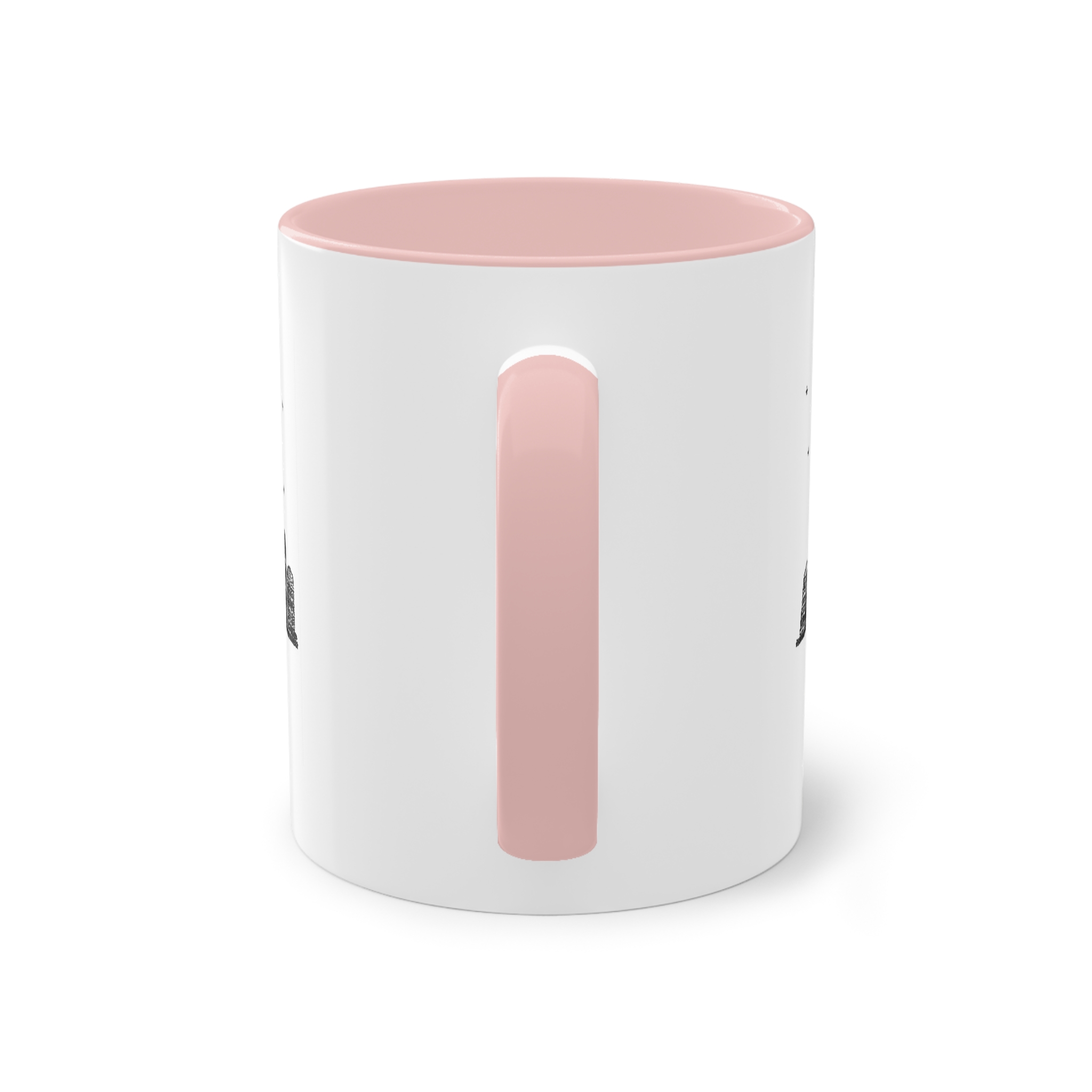 London Outline Bold Color Texture Two Tone Coffee Mug 11oz - Image 46