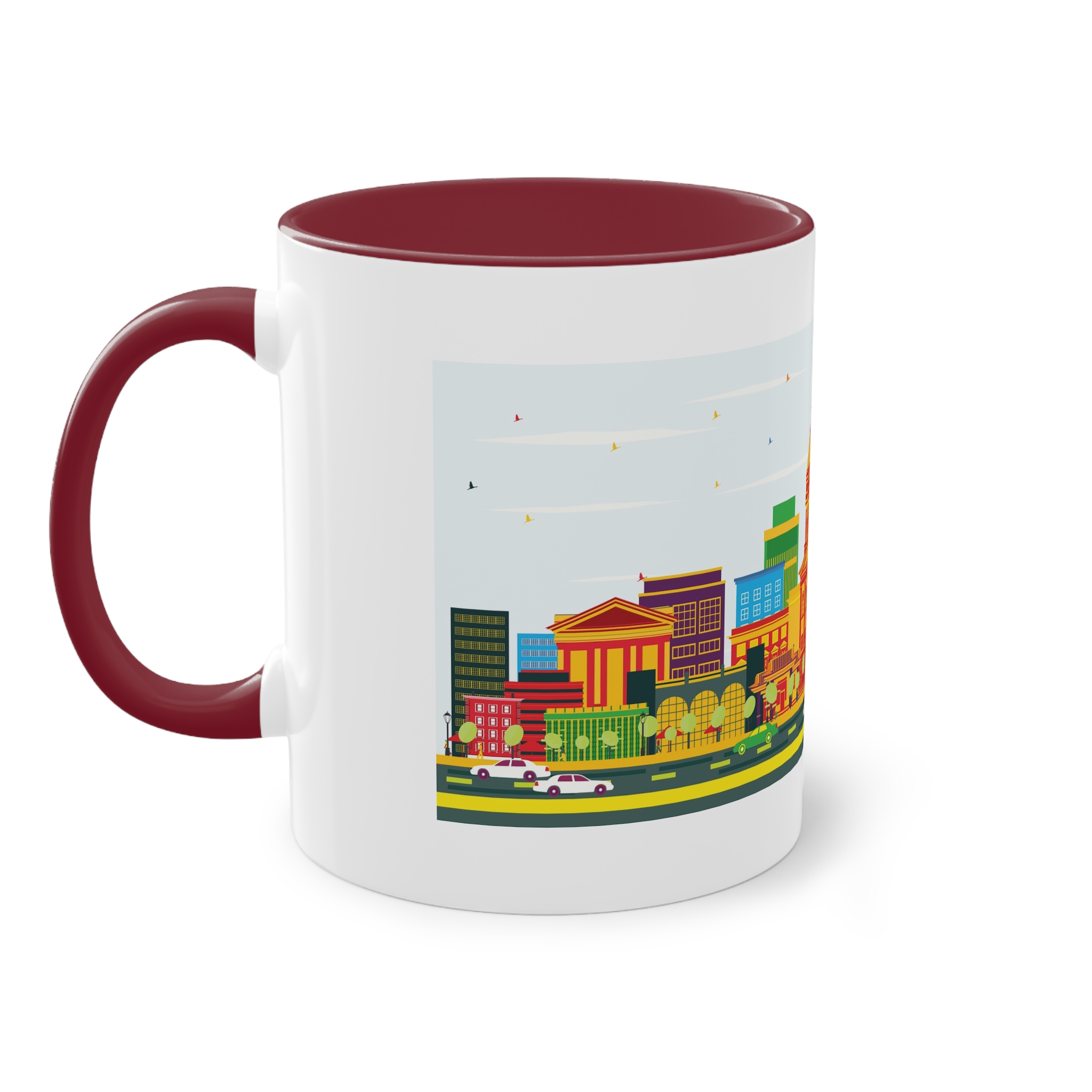 Madison Color Two Tone Coffee Mug 11oz - Image 7