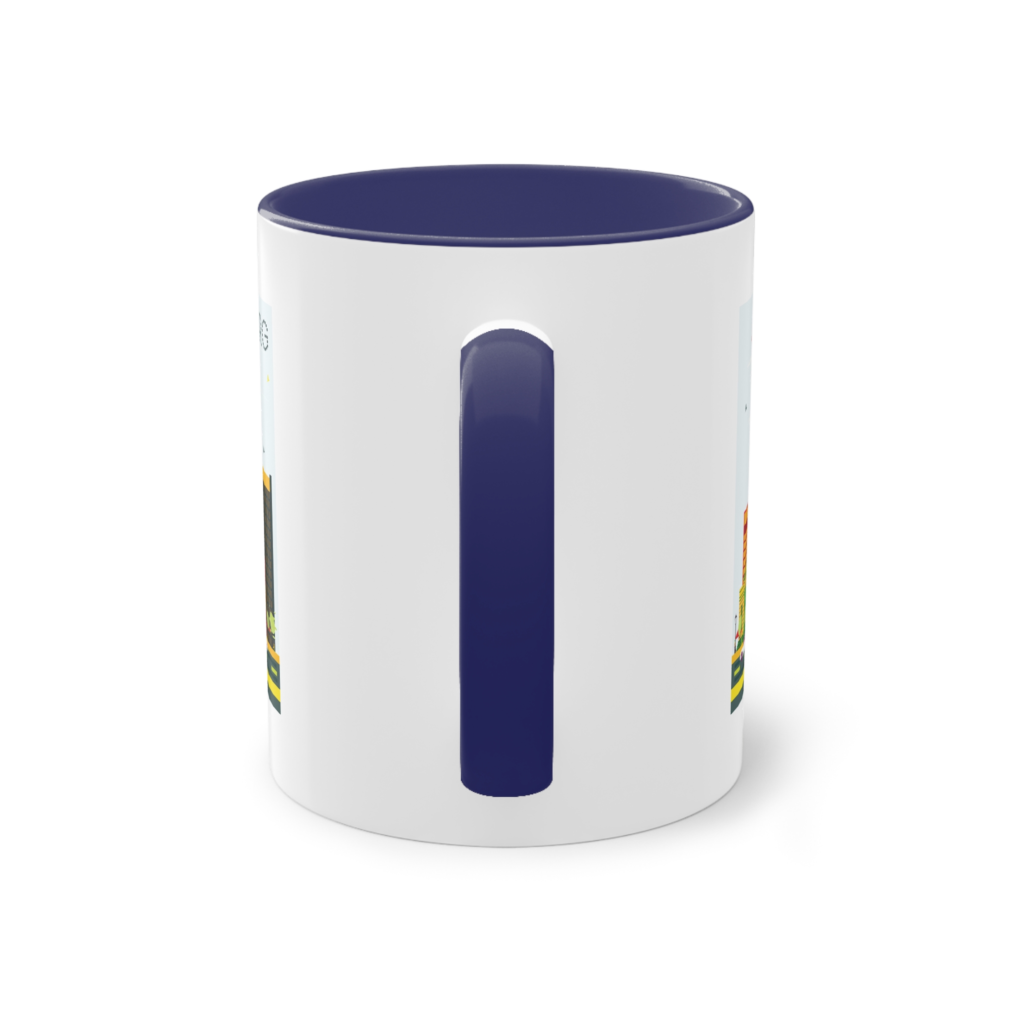 Johannesburg Color Two Tone Coffee Mug 11oz - Image 42