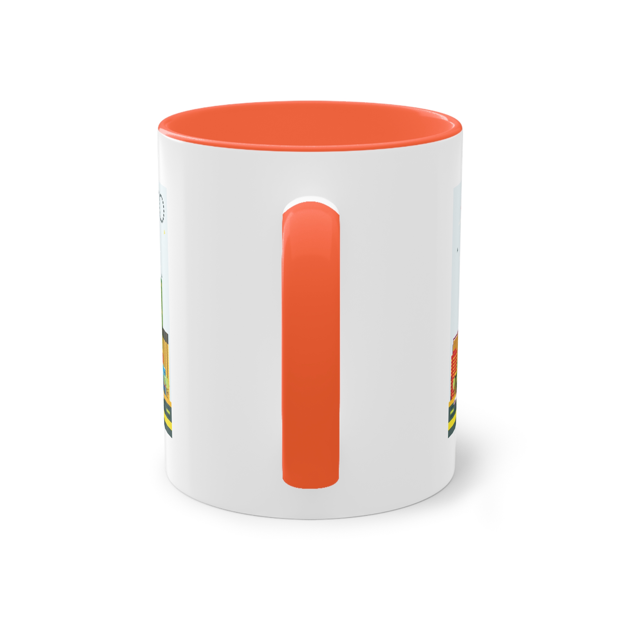 Kyoto Color Two Tone Coffee Mug 11oz - Image 14