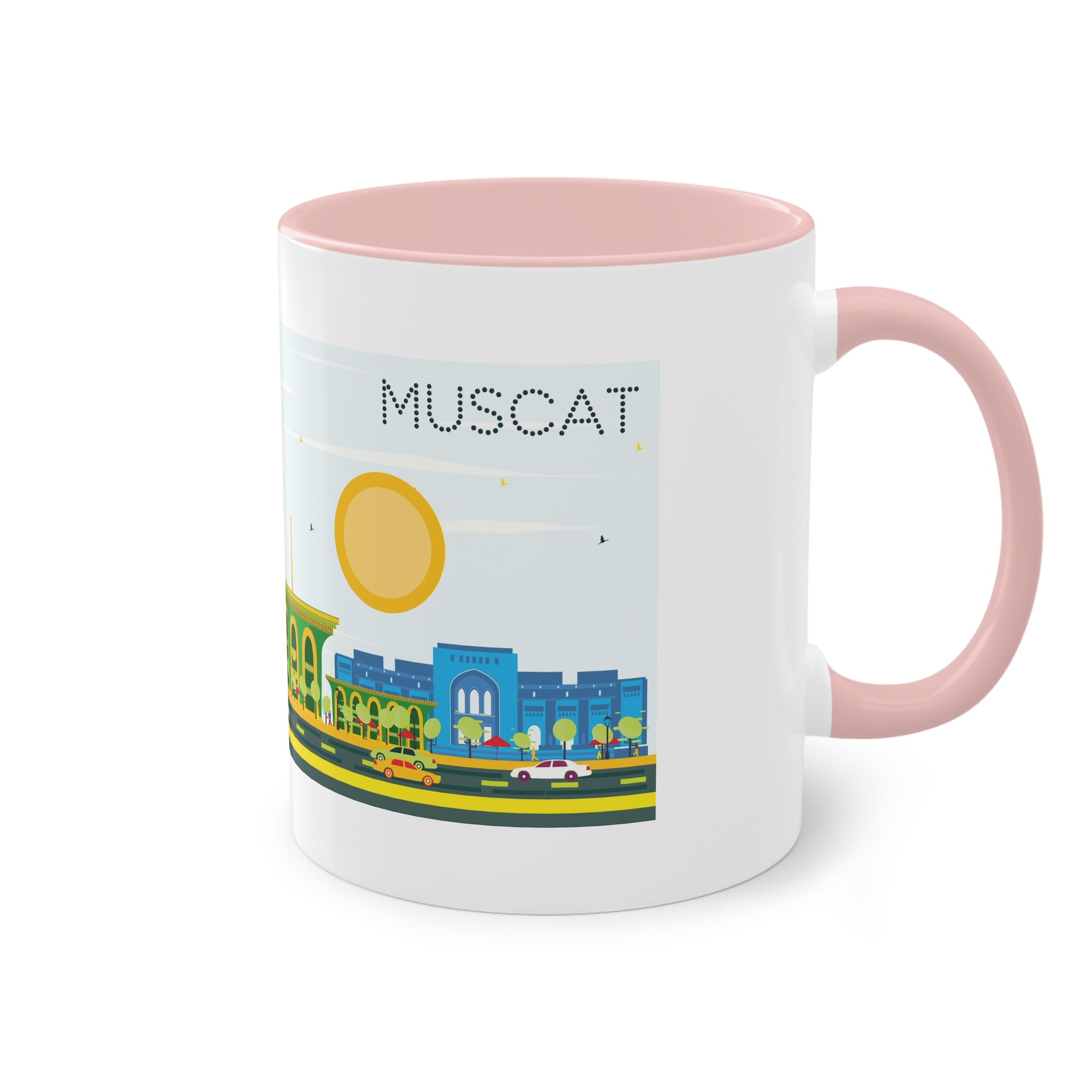 Muscat Color Two Tone Coffee Mug 11oz - Image 48