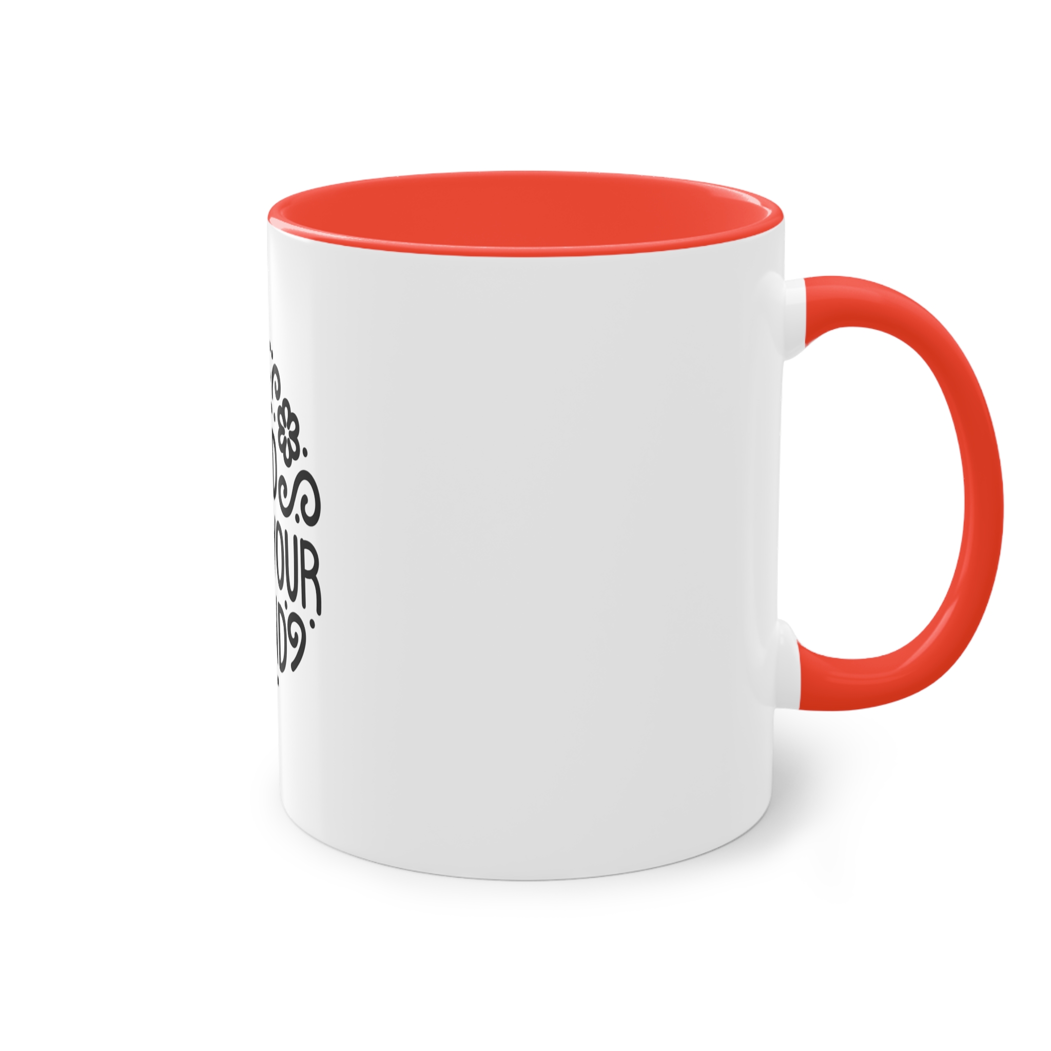 Be Kind To You Mind Two Tone Coffee Mug 11oz - Image 4