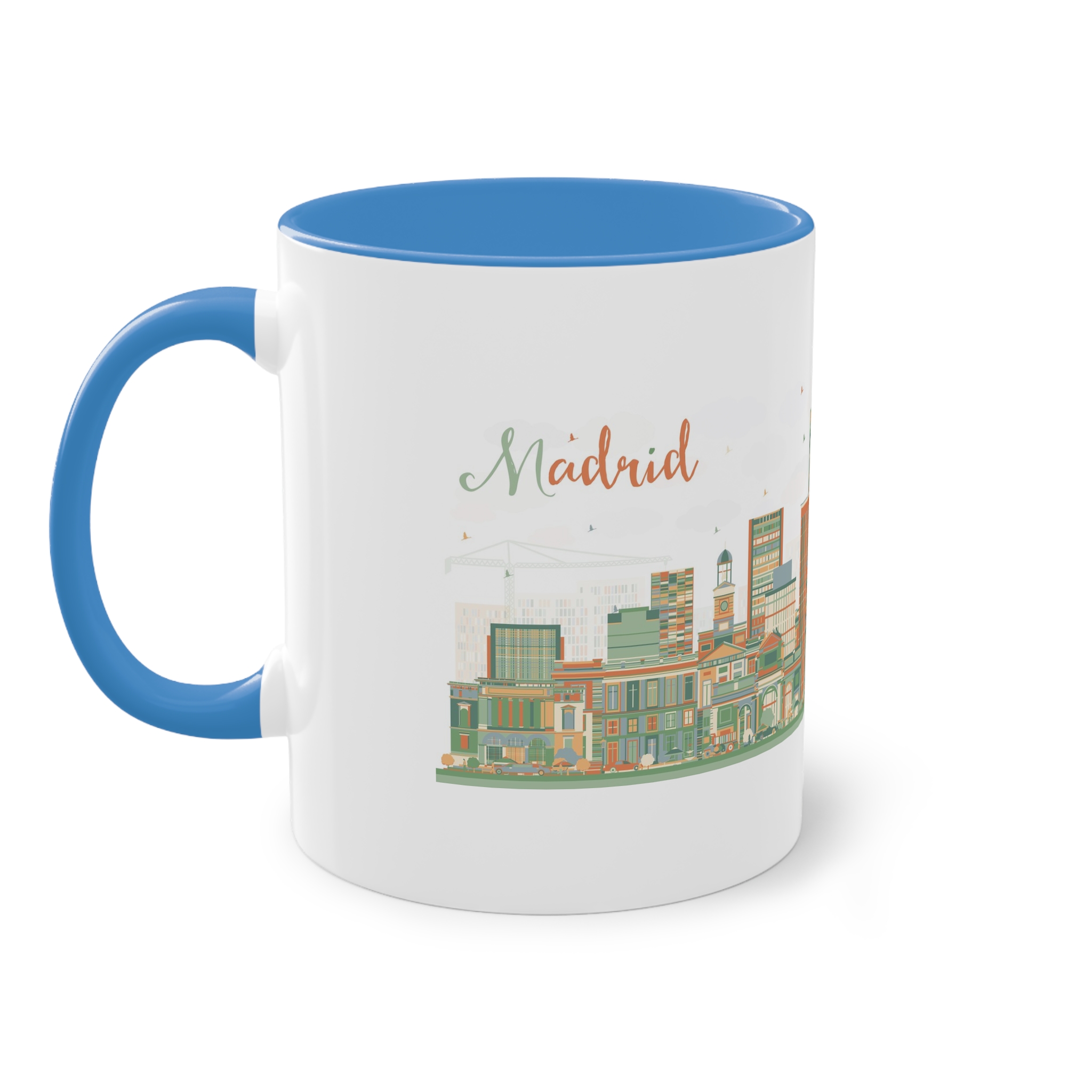 Madrid New Ver 1 Two Tone Coffee Mug 11oz - Image 35