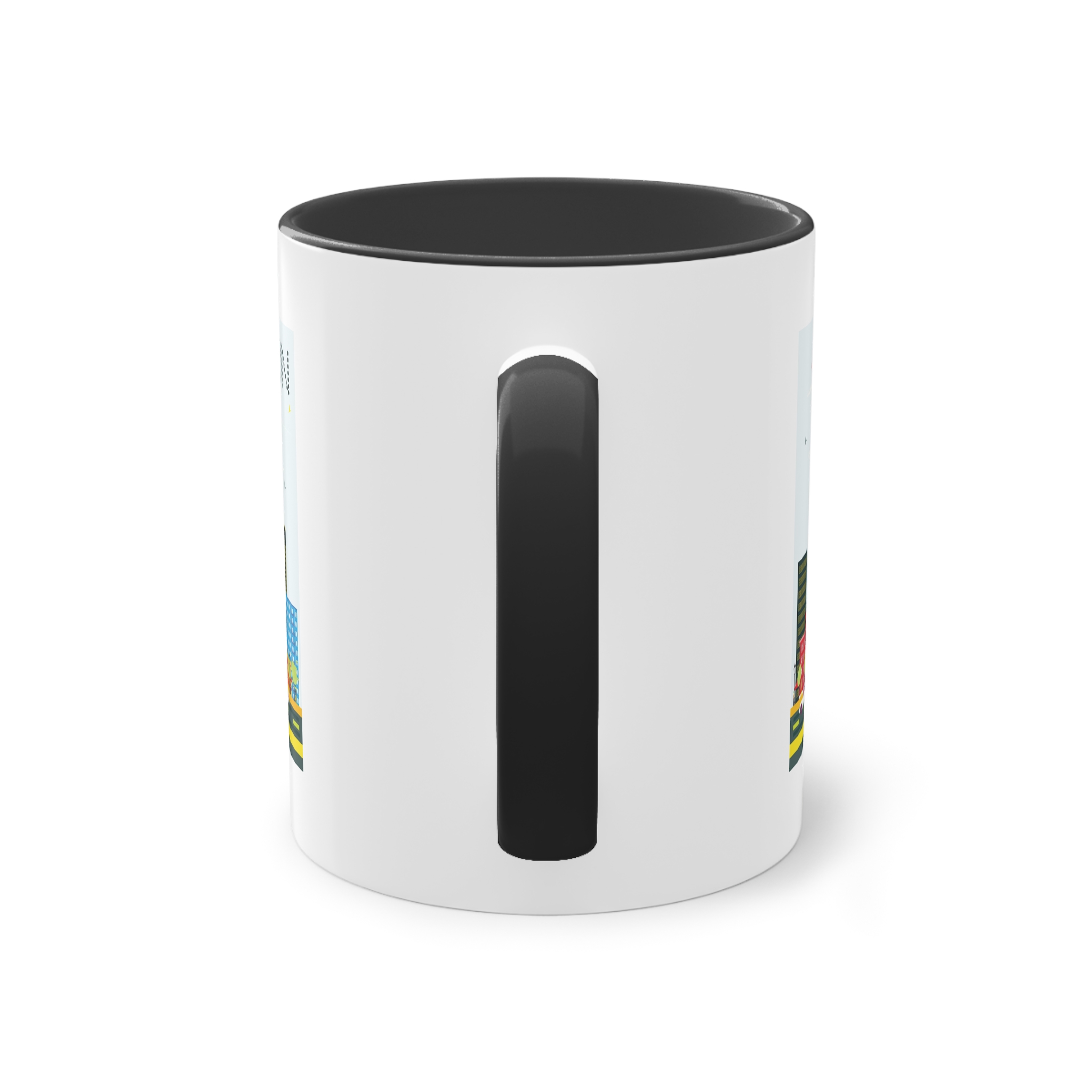 Madison Color Two Tone Coffee Mug 11oz - Image 10