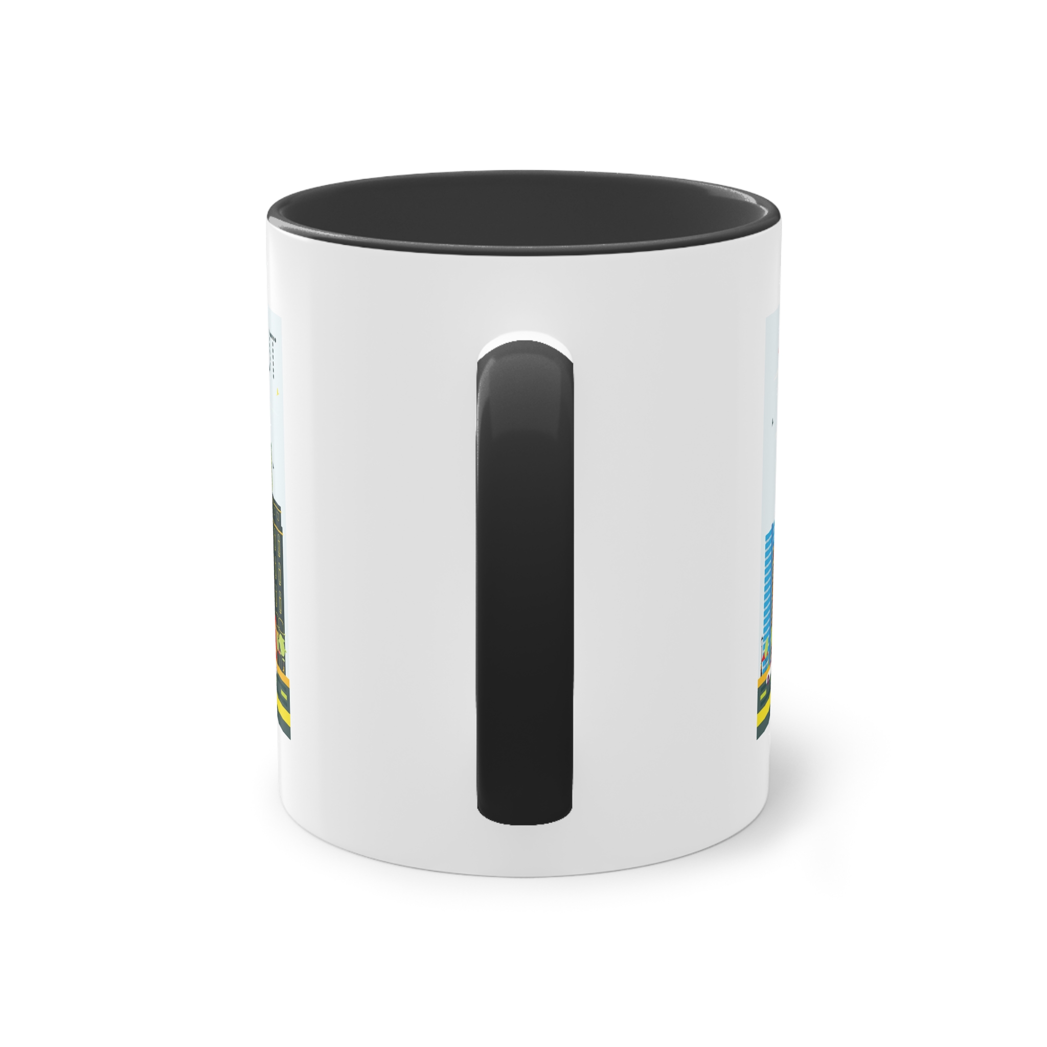 Beirut Color Two Tone Coffee Mug 11oz - Image 10