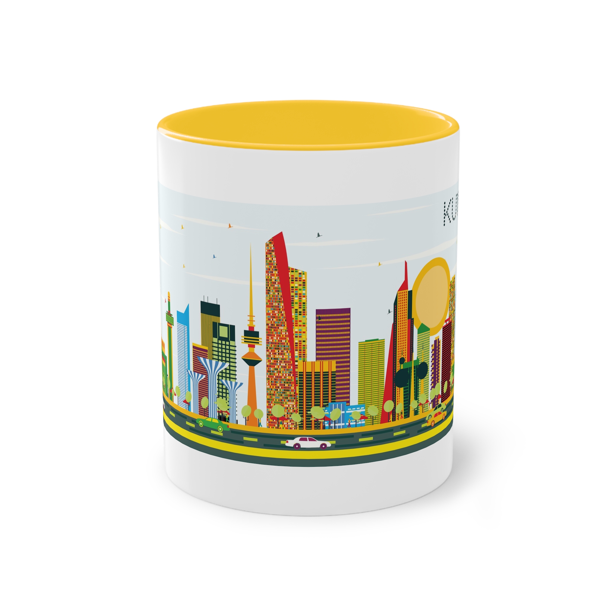 Kuwait Color Two Tone Coffee Mug 11oz - Image 17