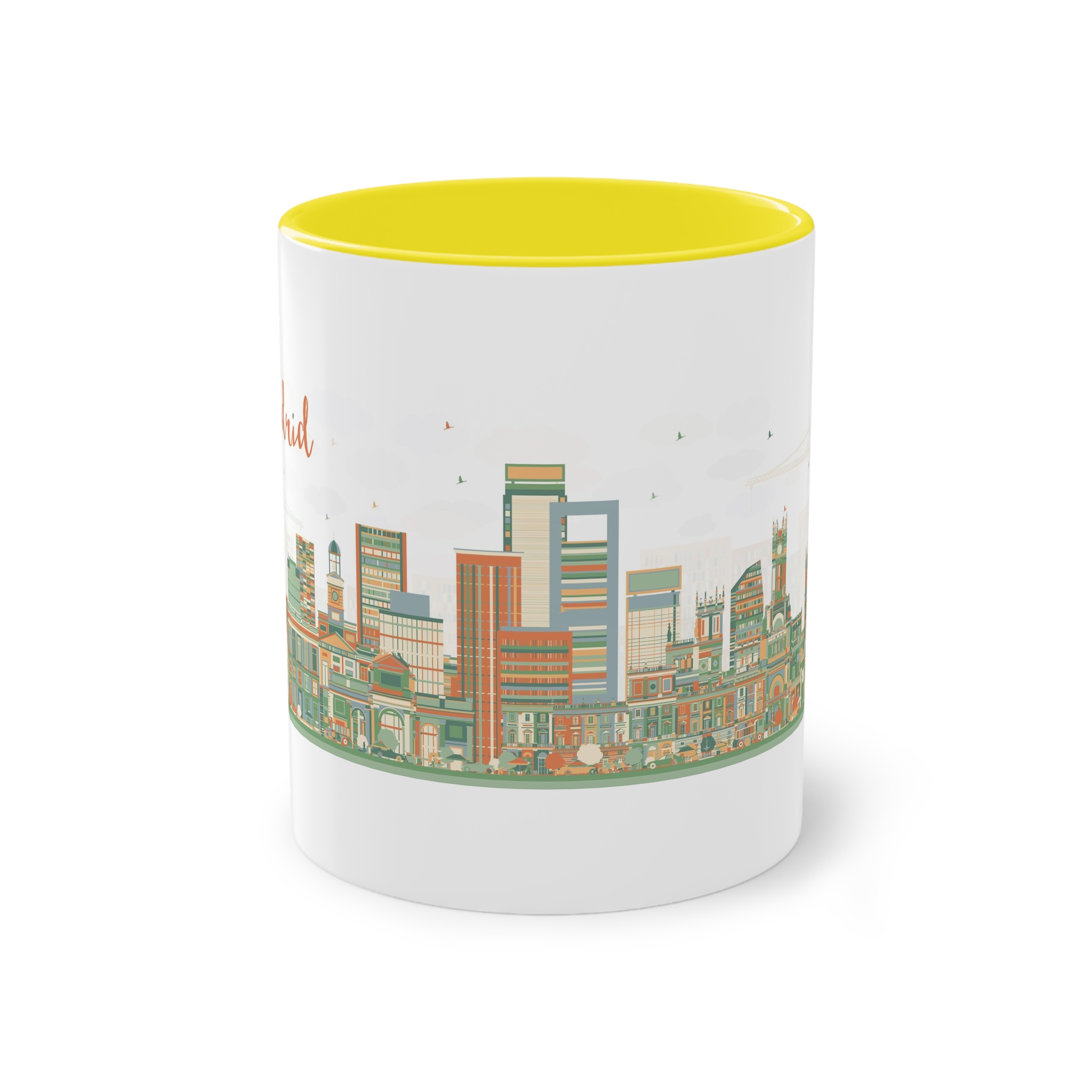 Madrid New Ver 1 Two Tone Coffee Mug 11oz - Image 21