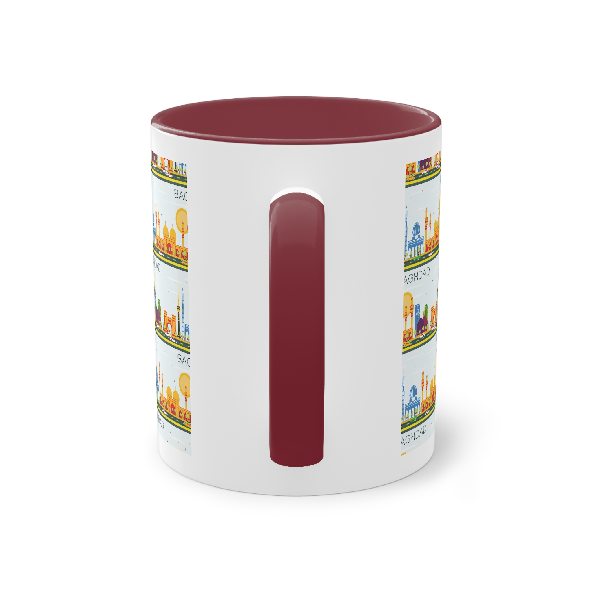 Baghdad Color Two Tone Coffee Mug 11oz - Image 6