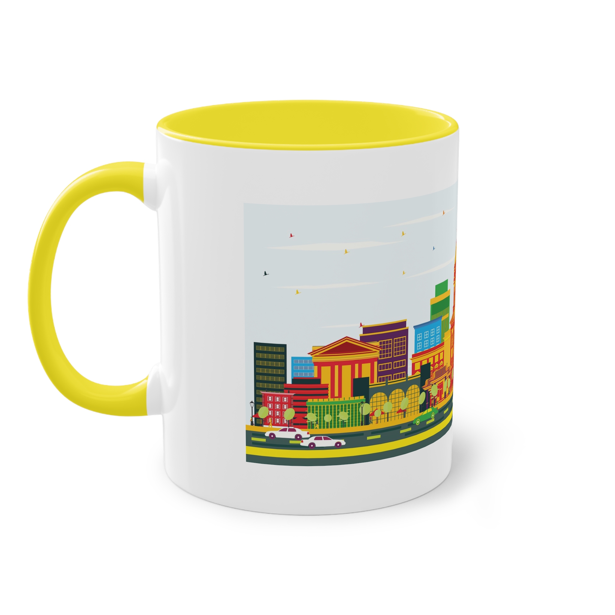 Madison Color Two Tone Coffee Mug 11oz - Image 23