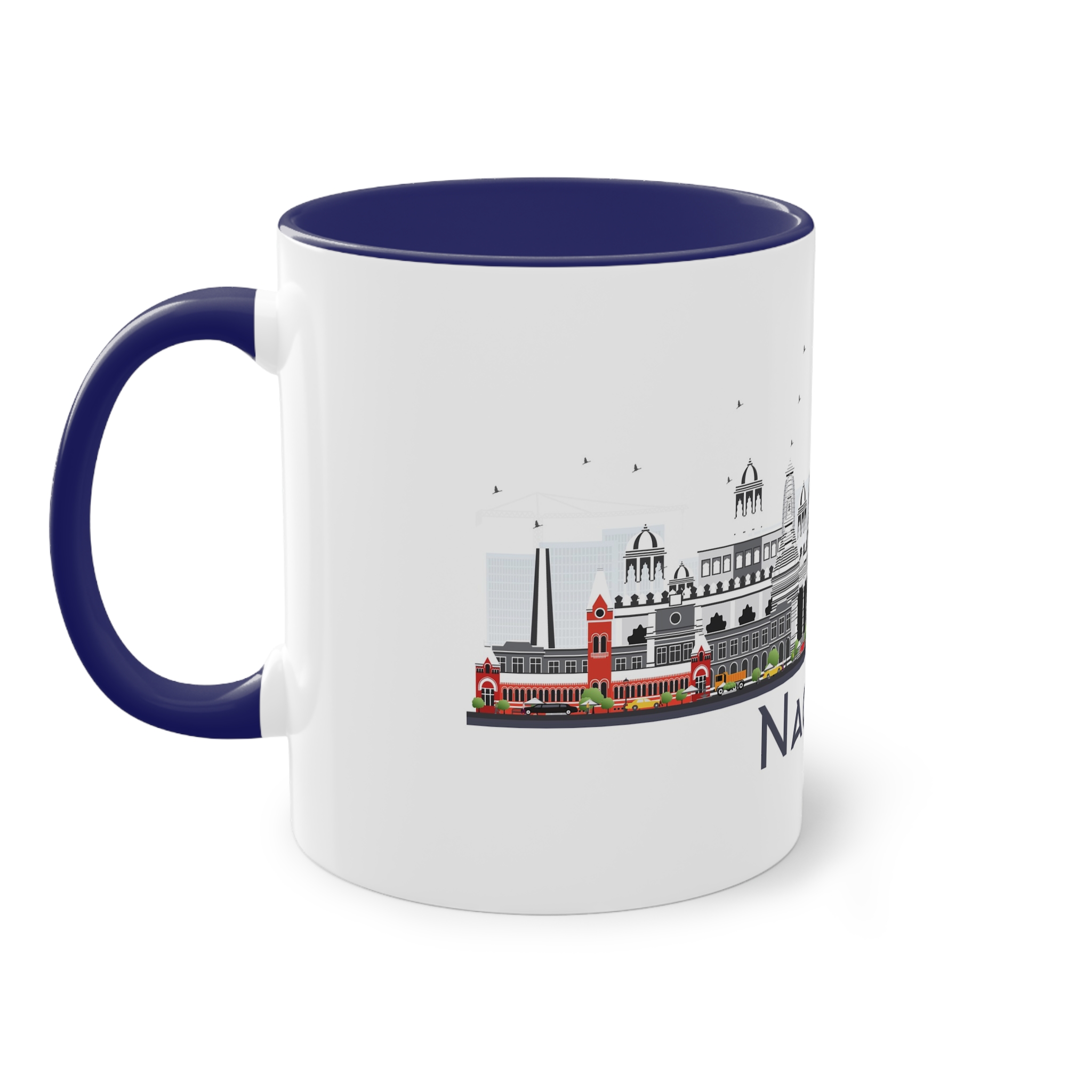 Nagpur Isolated Two Tone Coffee Mug 11oz - Image 43