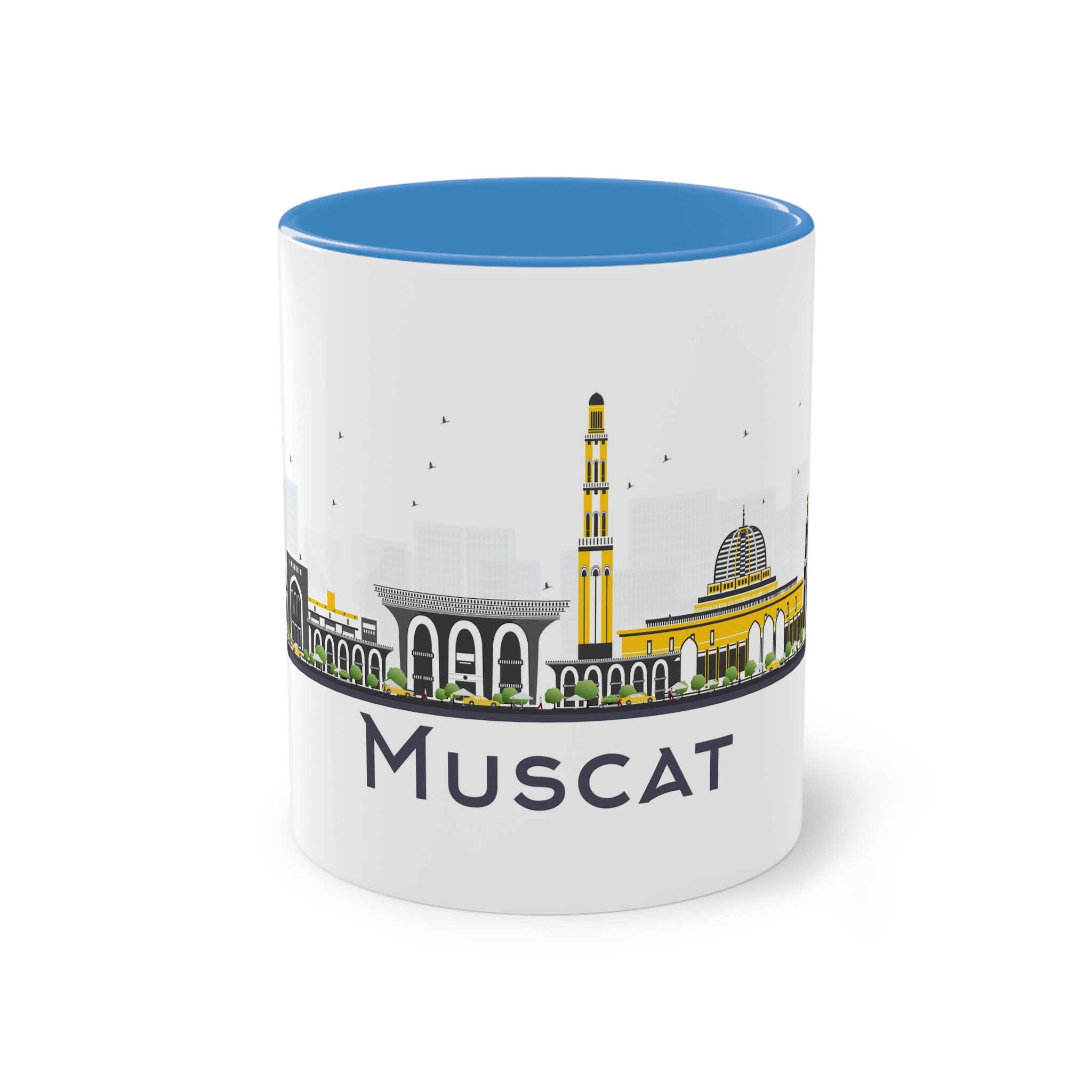 Muscat Isolated Two Tone Coffee Mug 11oz - Image 33