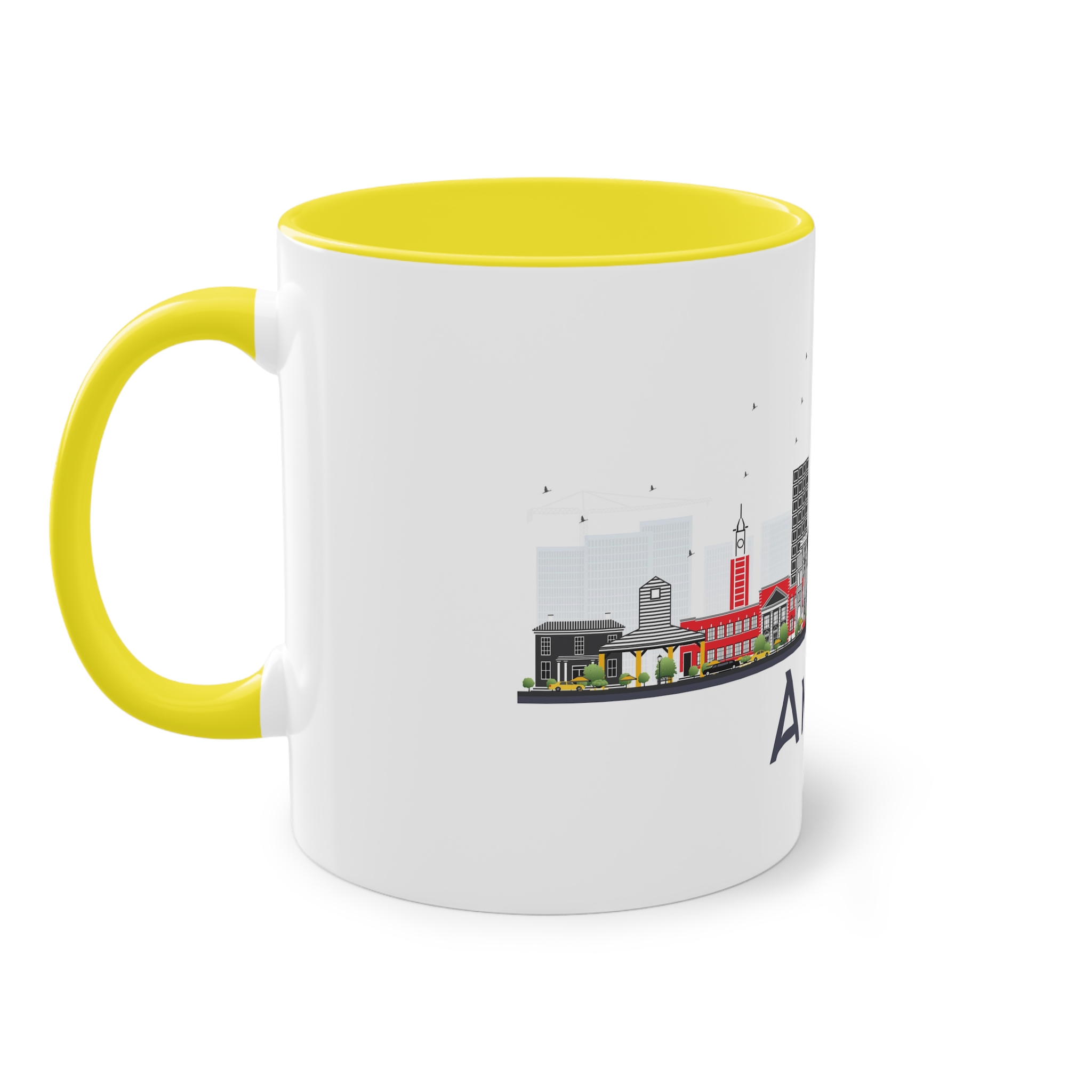 Ames Isolated Two Tone Coffee Mug 11oz - Image 23