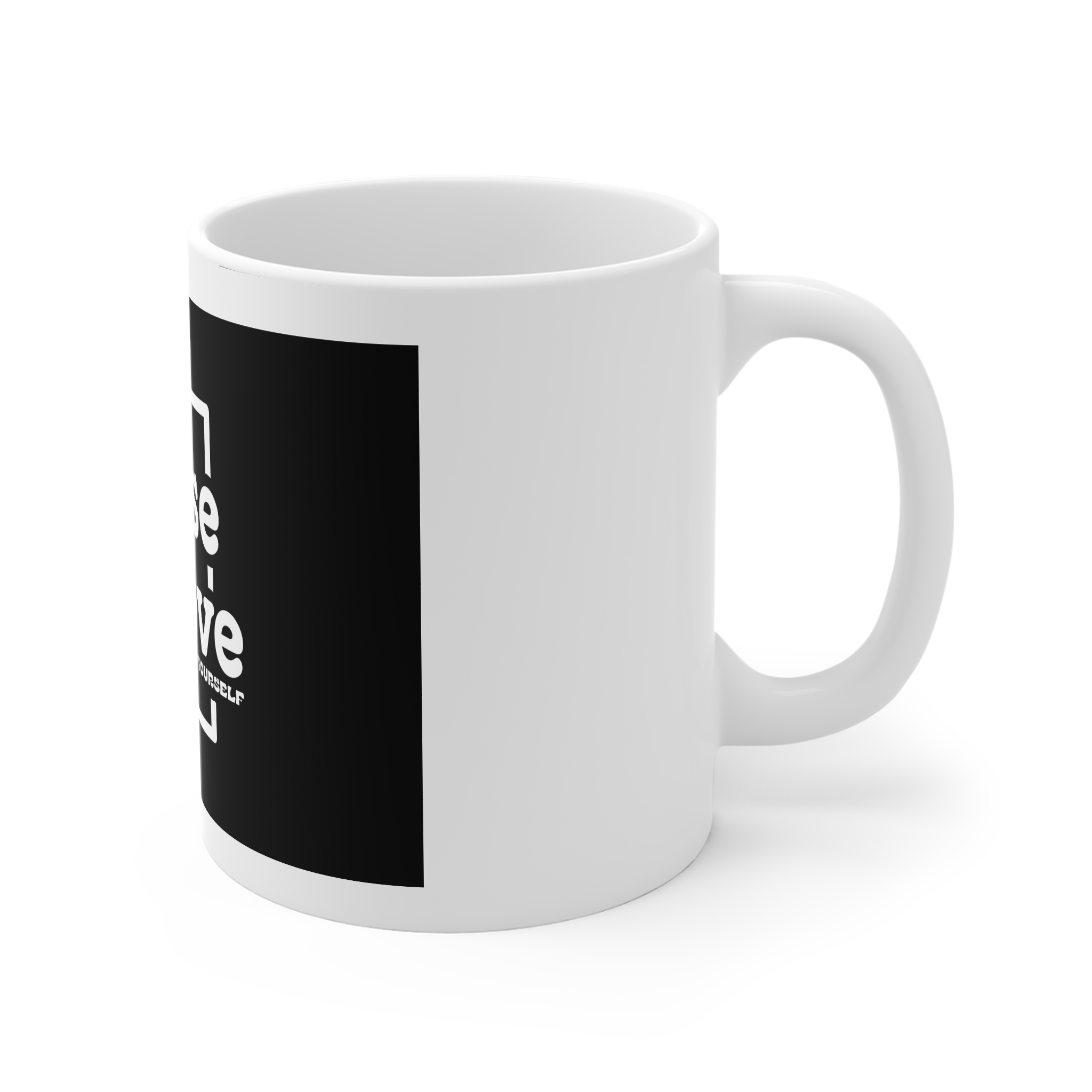 Rise Above 11oz White Mug - Image 3