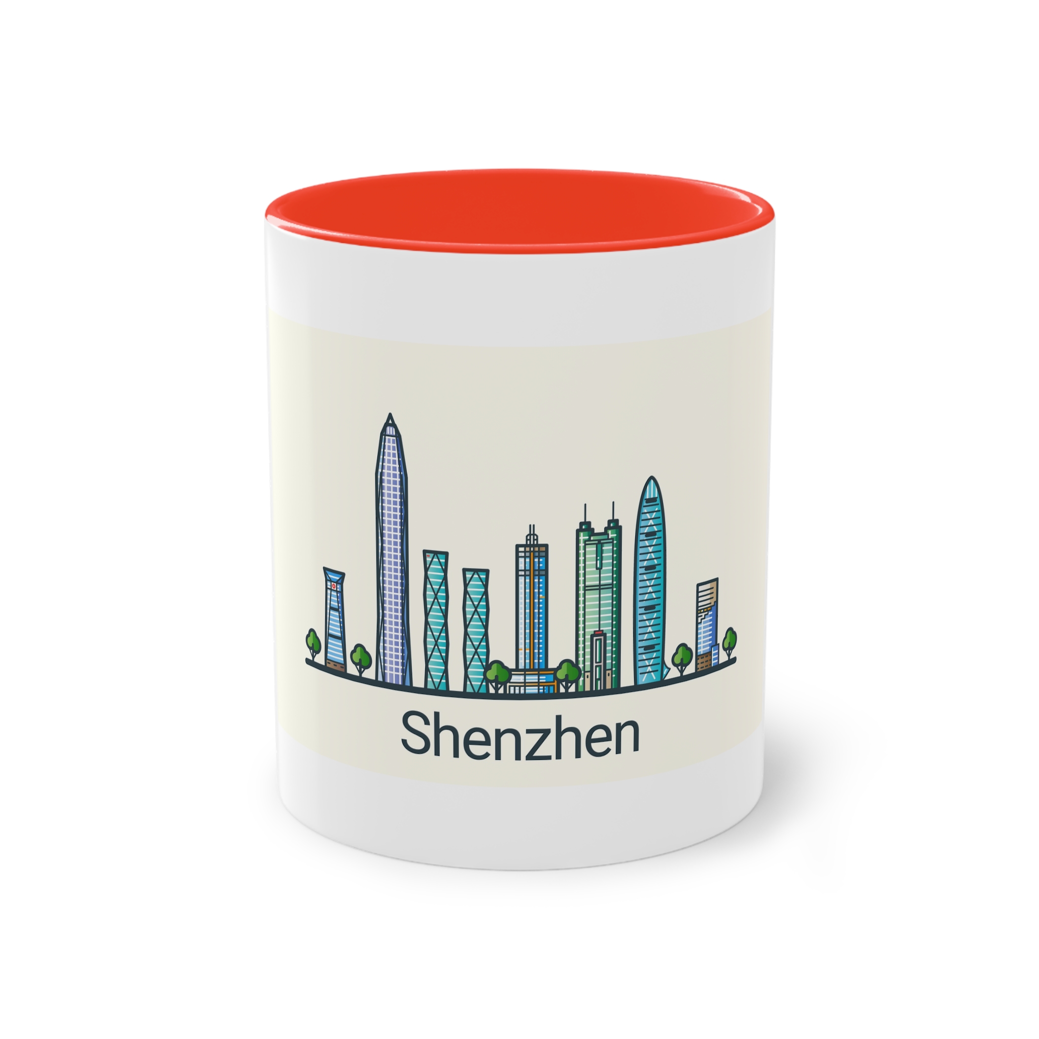 Original Design B73BAB Two Tone Coffee Mug 11oz