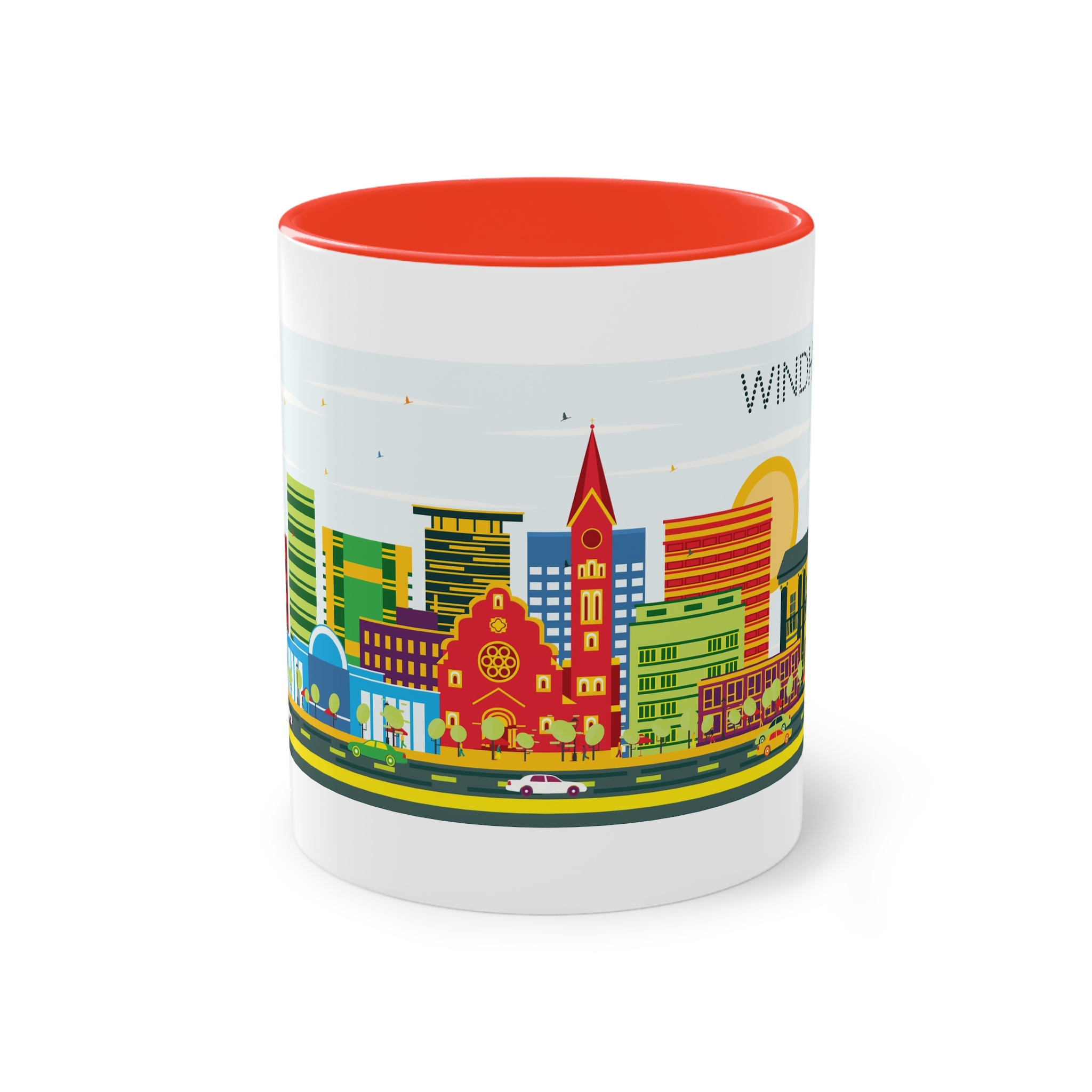 Windhoek Color Two Tone Coffee Mug 11oz