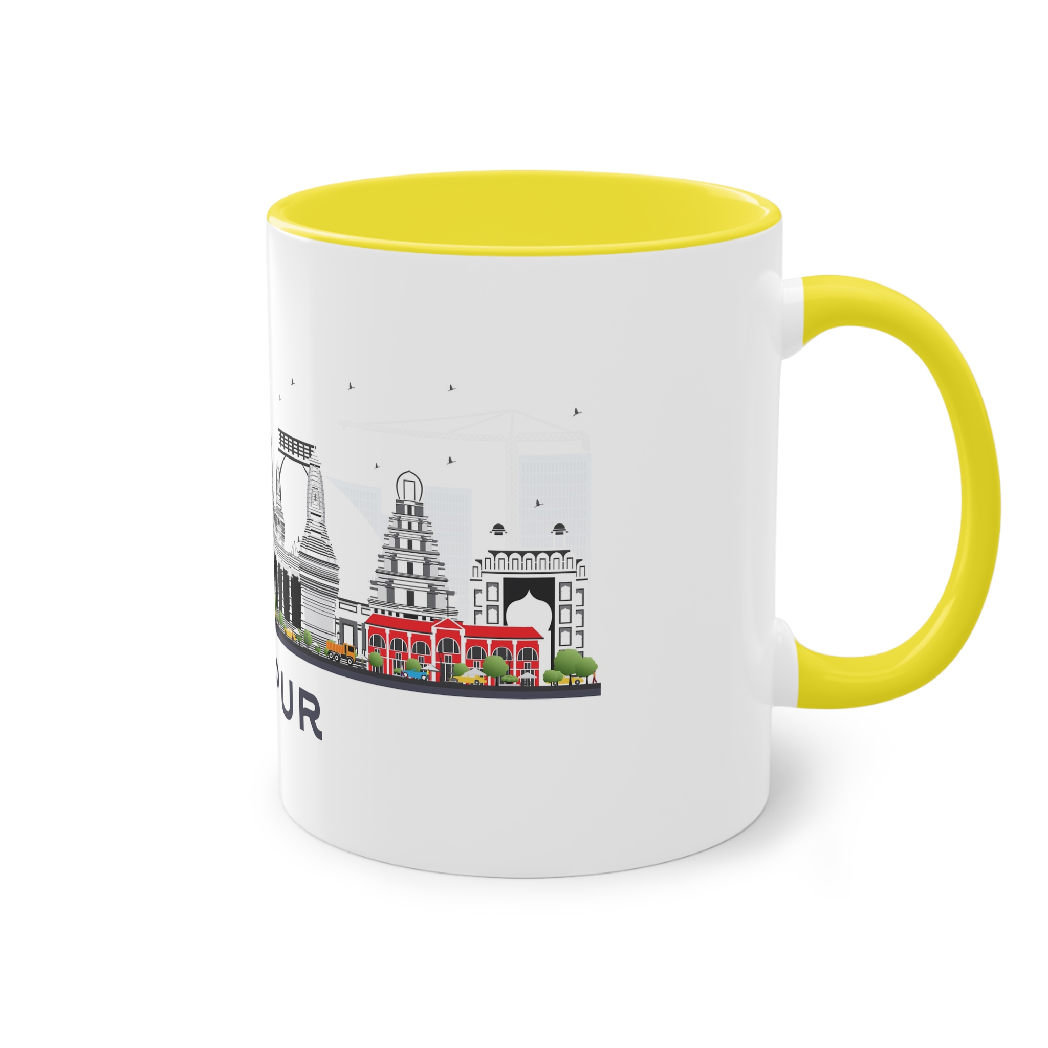 Nagpur Isolated Two Tone Coffee Mug 11oz - Image 24