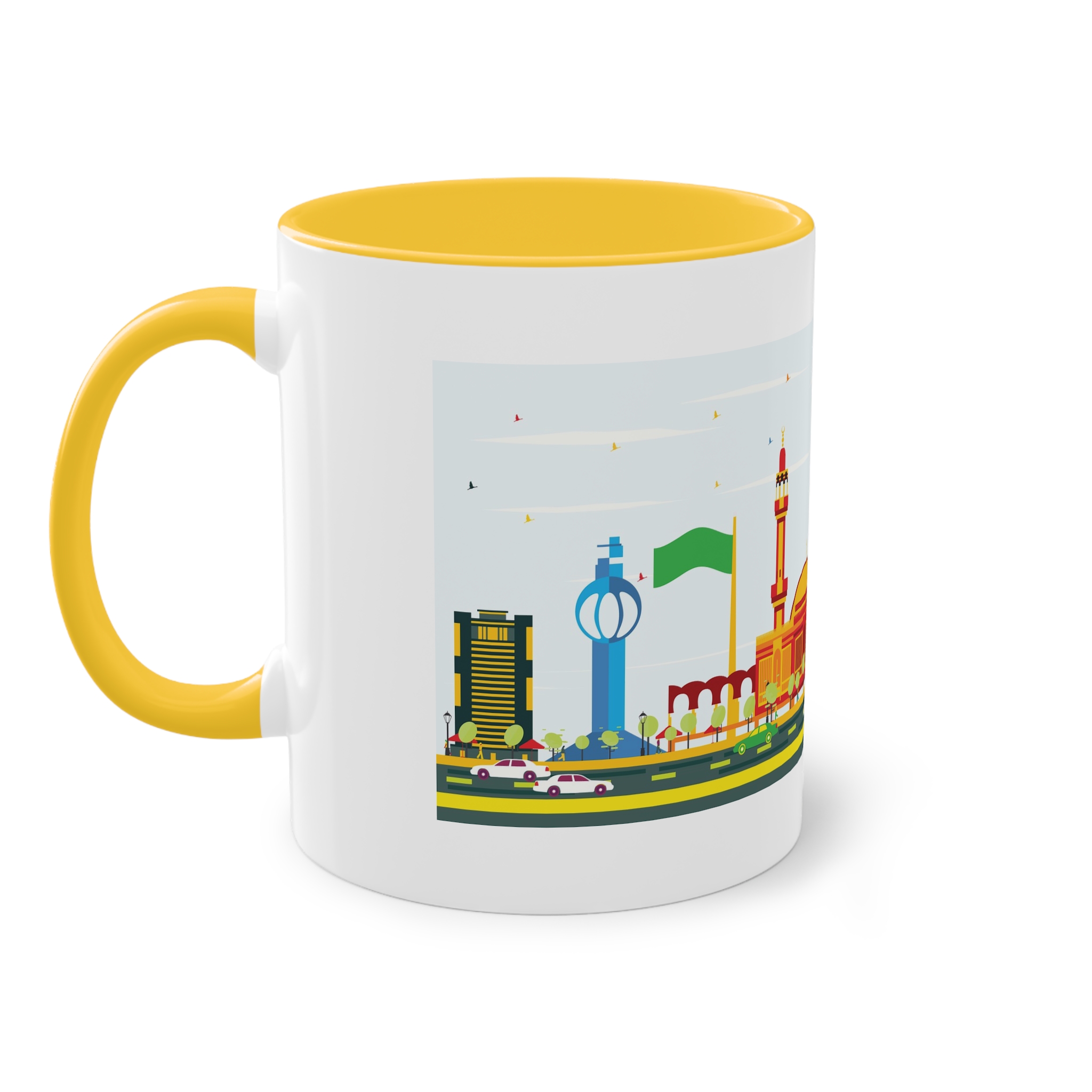 Jeddah Color Two Tone Coffee Mug 11oz - Image 19