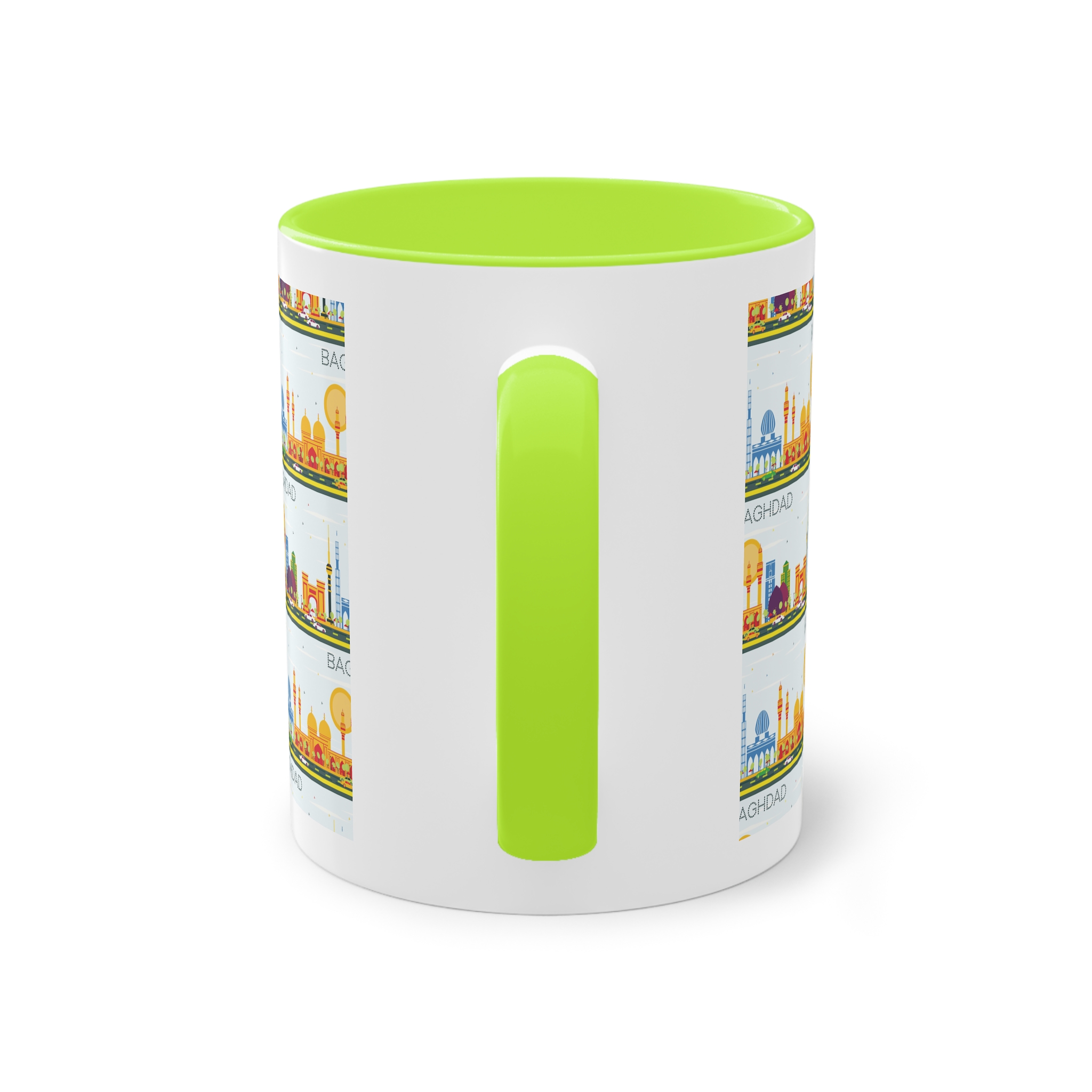 Baghdad Color Two Tone Coffee Mug 11oz - Image 26