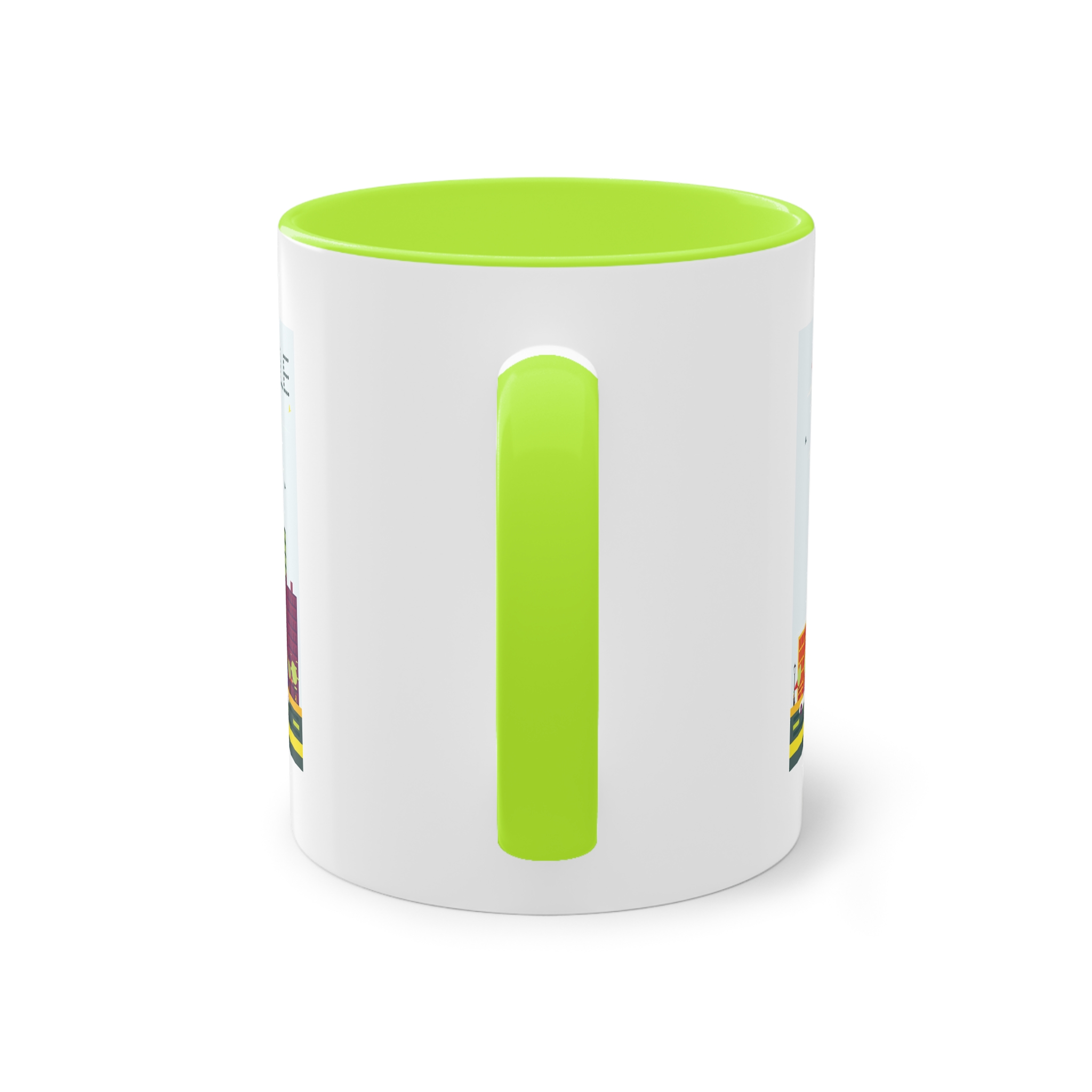 Marseille Color Two Tone Coffee Mug 11oz - Image 26