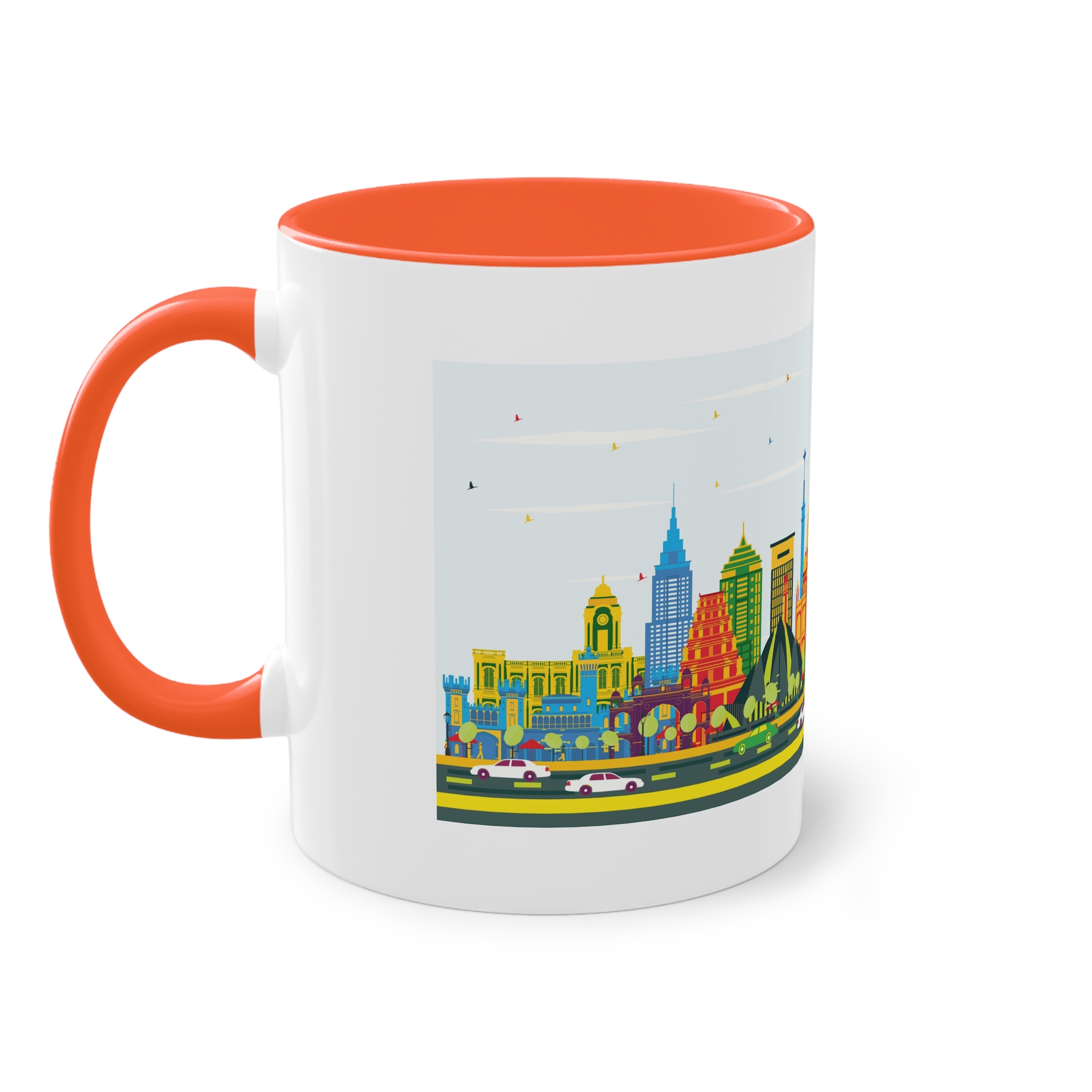 India Color Two Tone Coffee Mug 11oz - Image 15