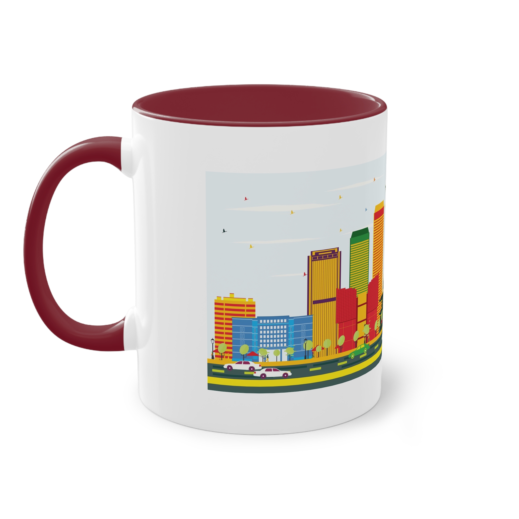 Osaka Color Two Tone Coffee Mug 11oz - Image 7