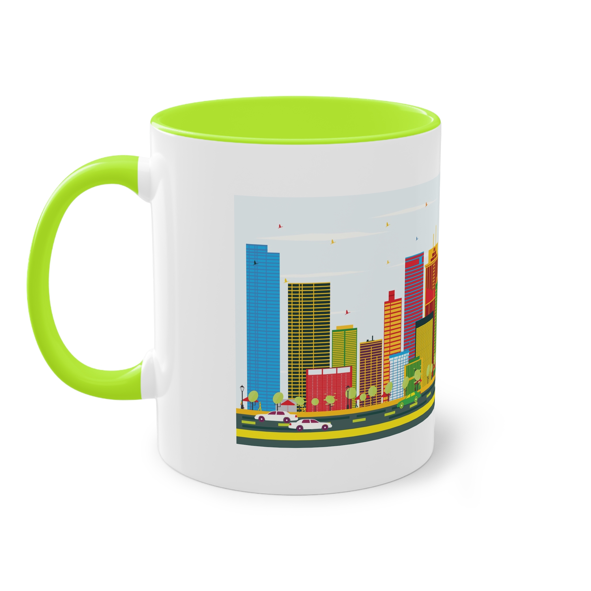 Panama Color Two Tone Coffee Mug 11oz - Image 27
