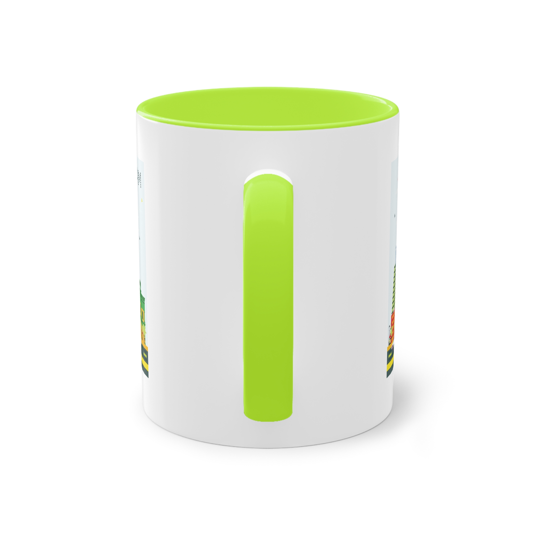 Visakhapatnam Color Two Tone Coffee Mug 11oz - Image 26