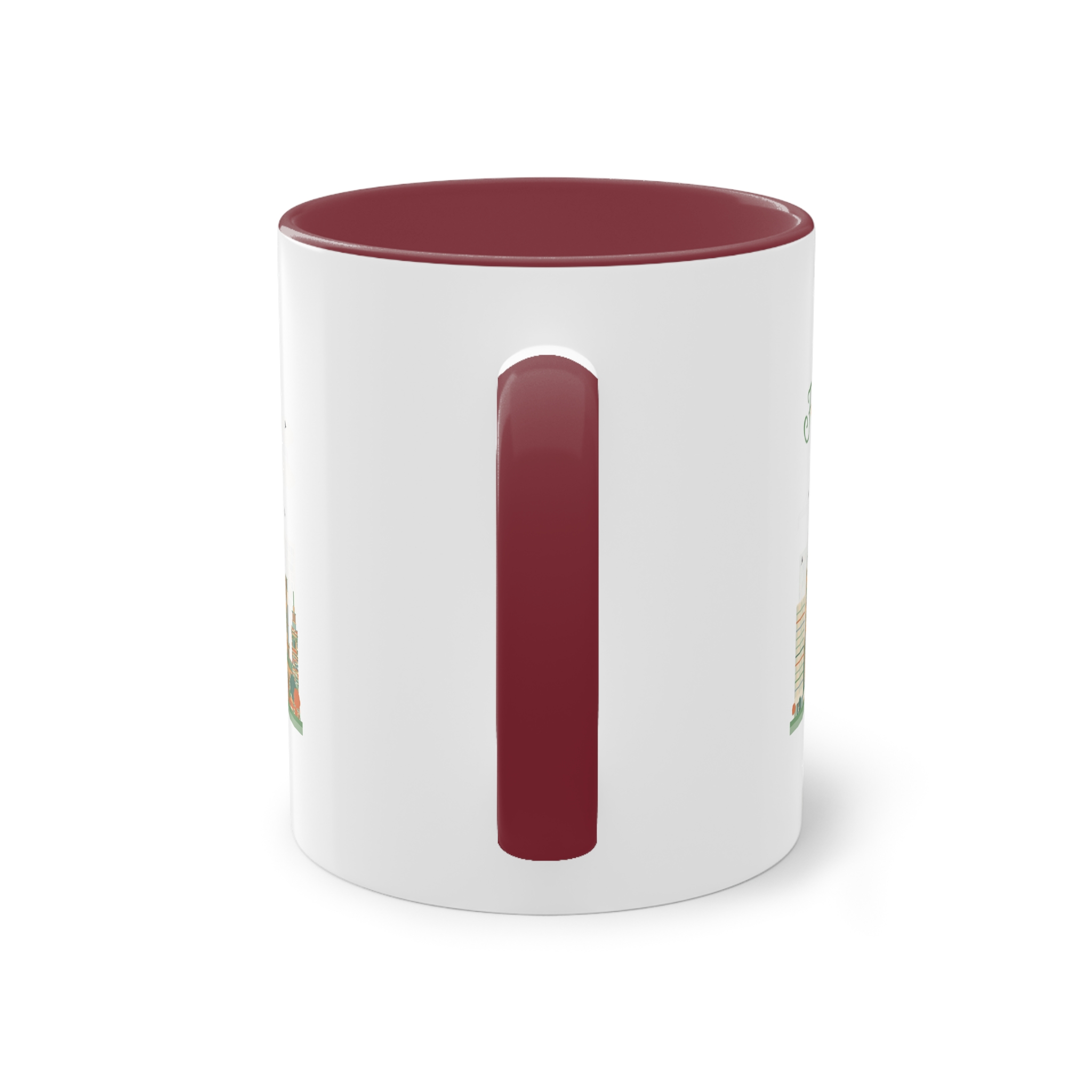 France Ver 1 Two Tone Coffee Mug 11oz - Image 6
