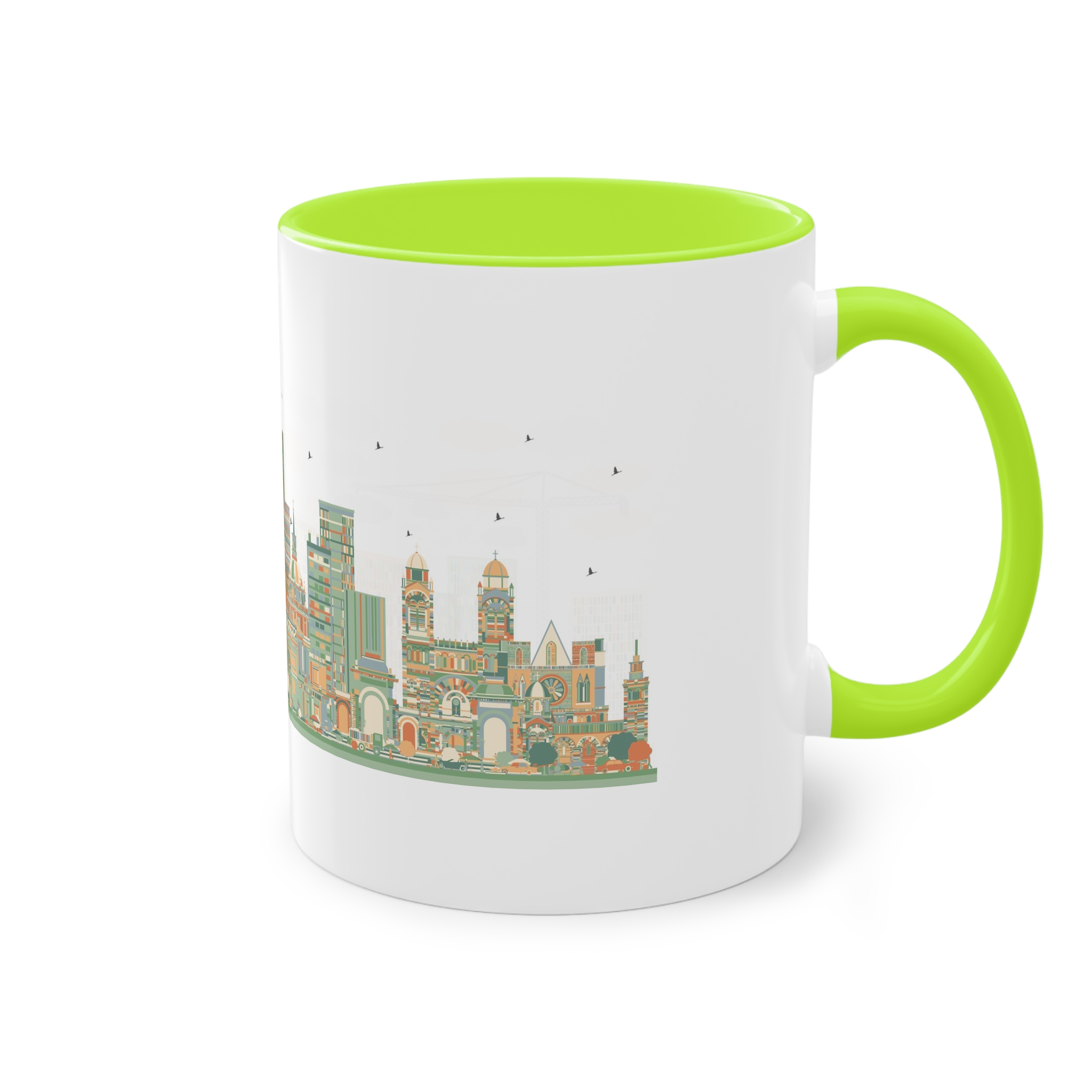 France Ver 1 Two Tone Coffee Mug 11oz - Image 28