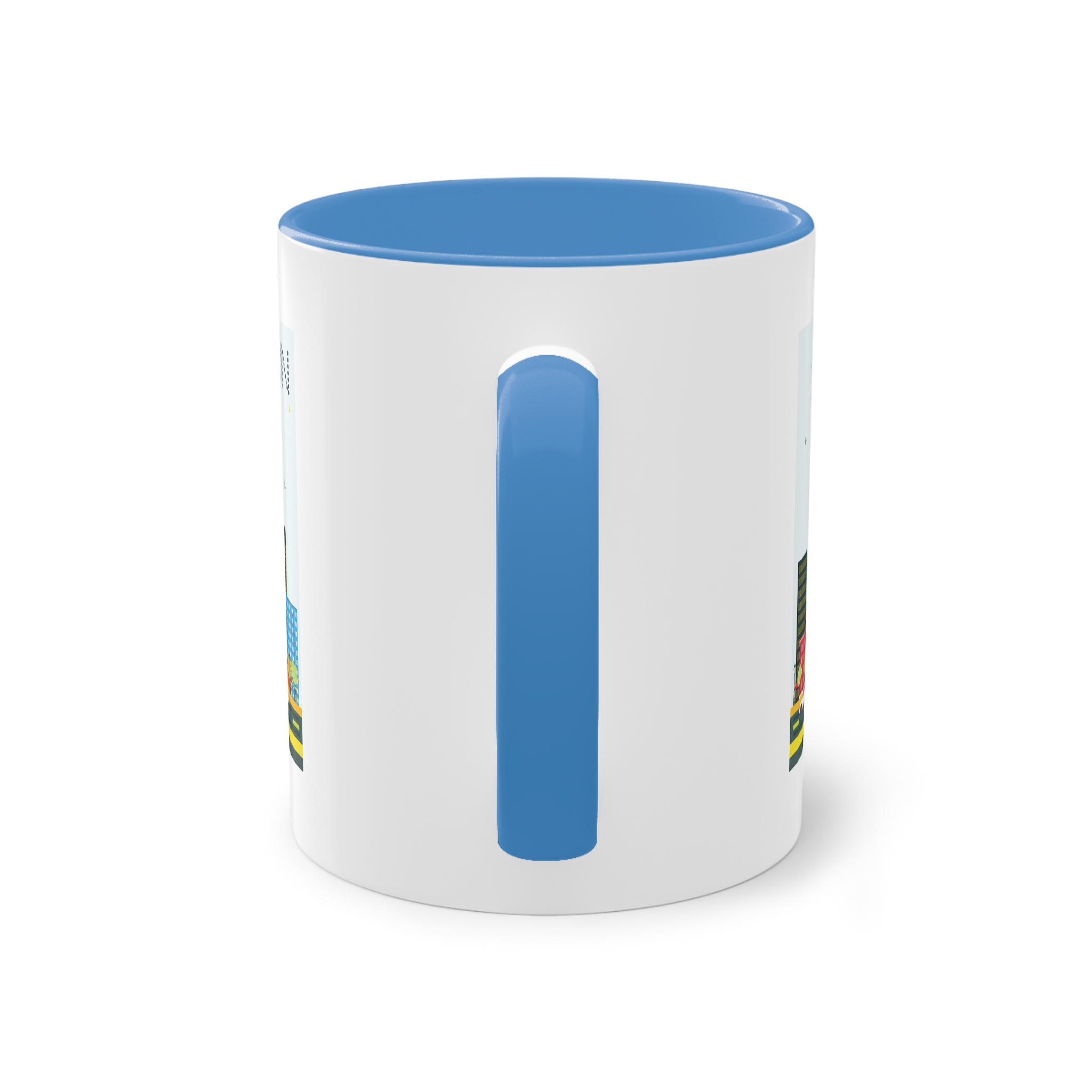 Madison Color Two Tone Coffee Mug 11oz - Image 34