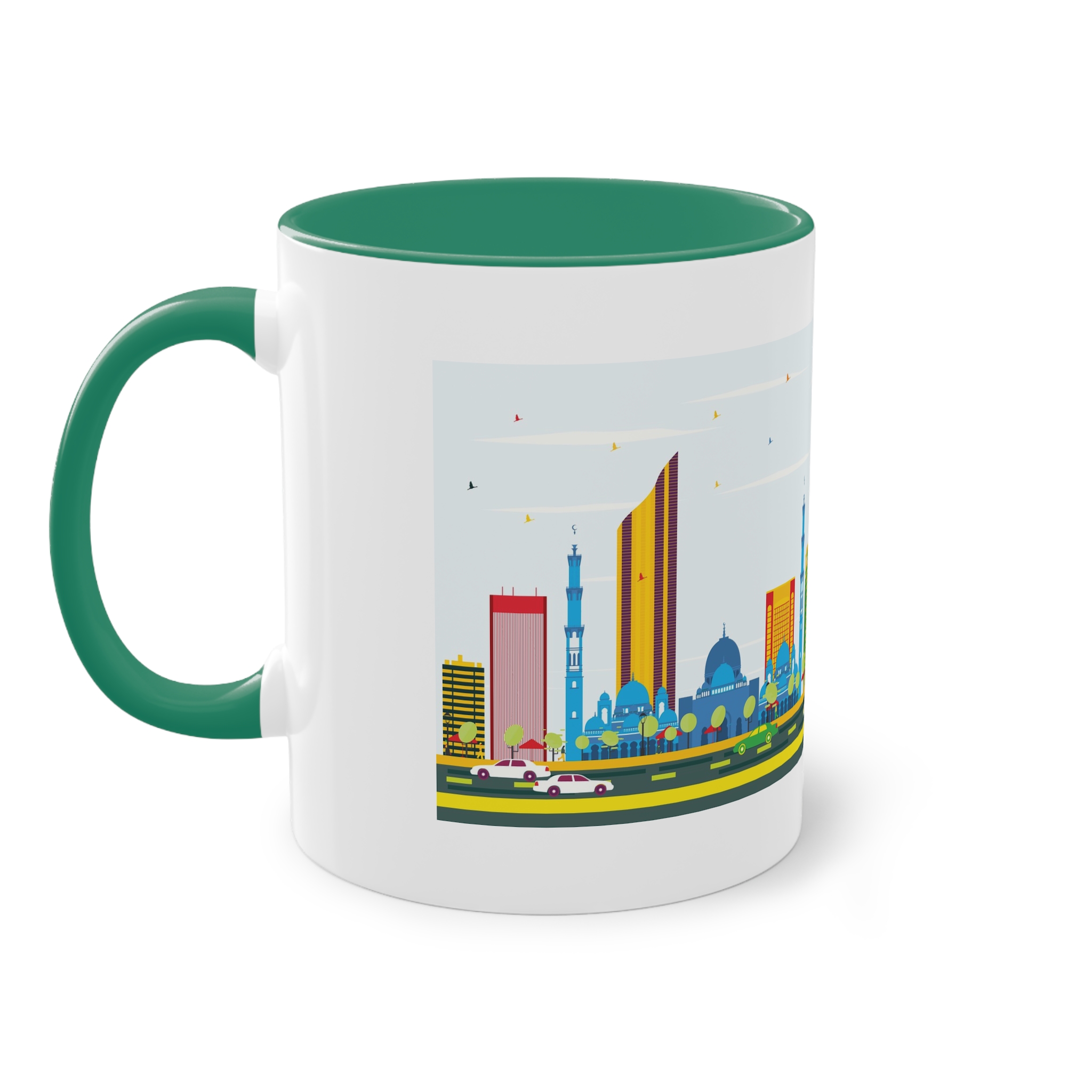 Abu Dhabi Color Two Tone Coffee Mug 11oz - Image 31