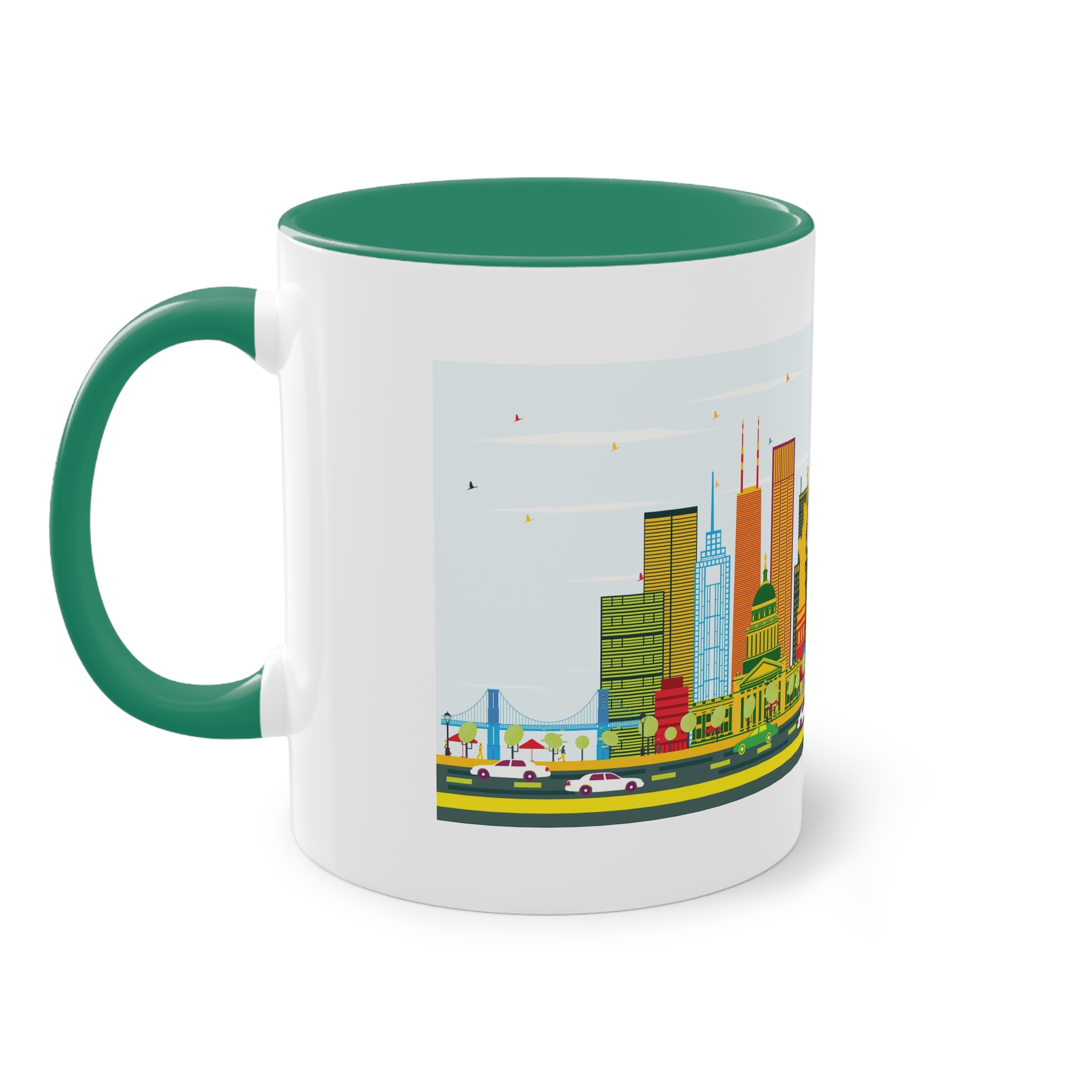Usa Color Two Tone Coffee Mug 11oz - Image 31