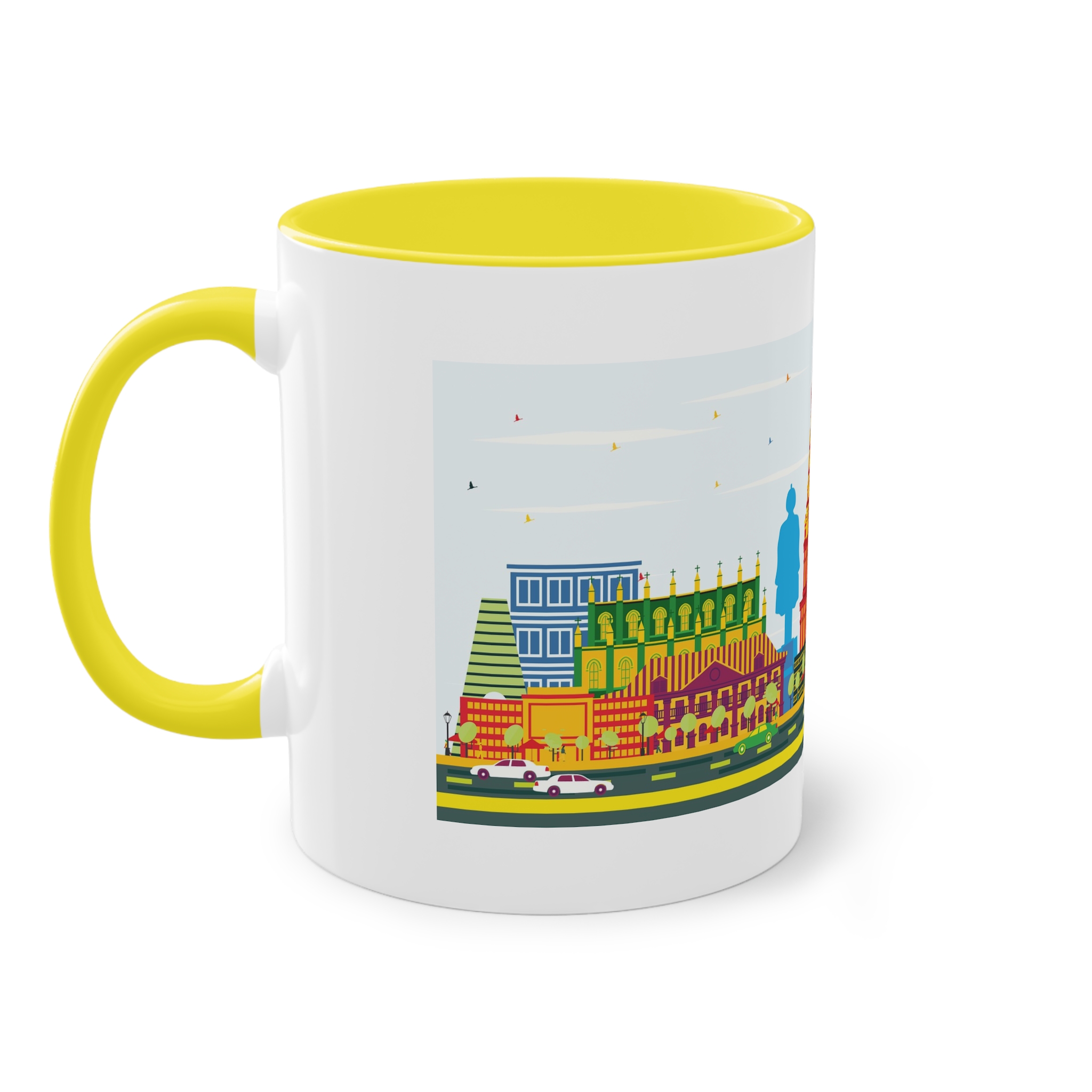 Visakhapatnam Color Two Tone Coffee Mug 11oz - Image 23