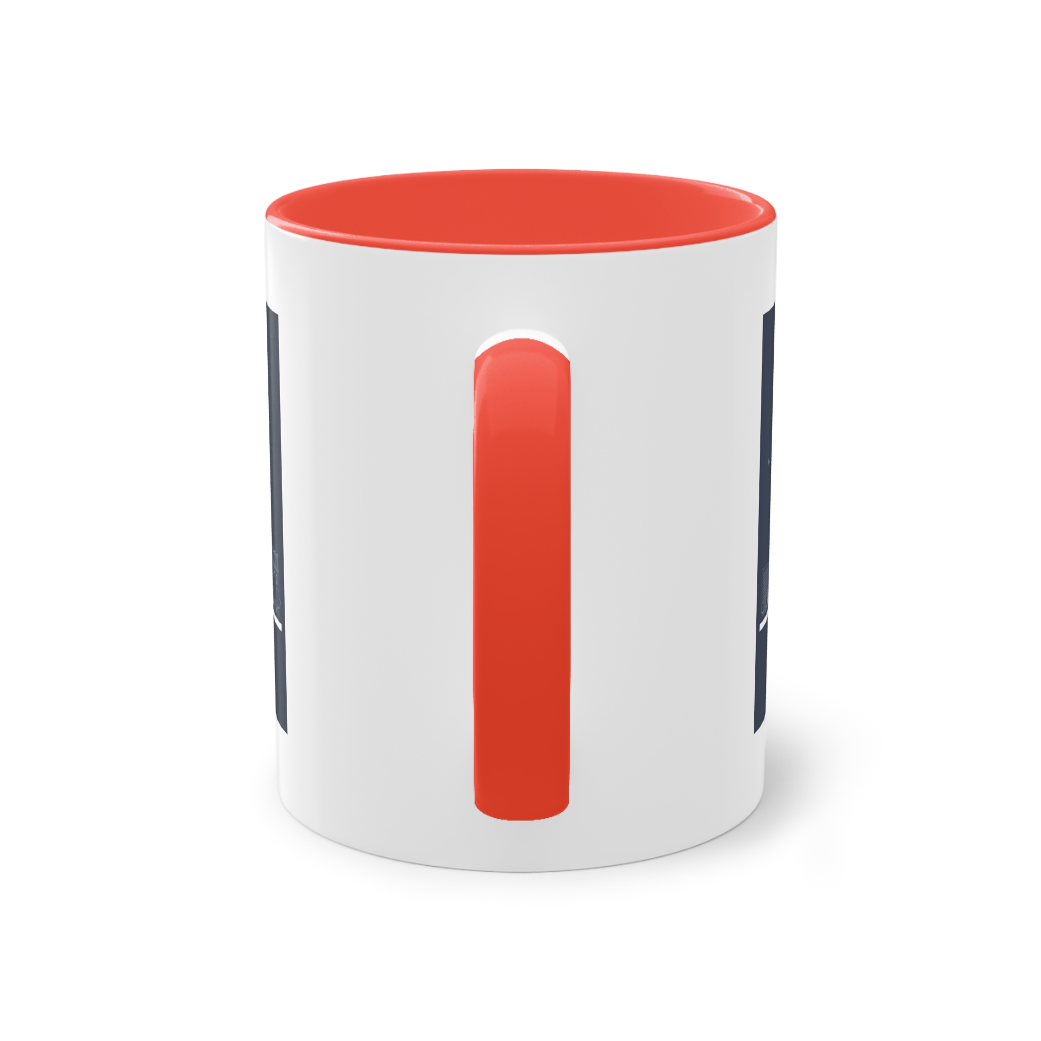 Montreal Outline Inverse Two Tone Coffee Mug 11oz - Image 2