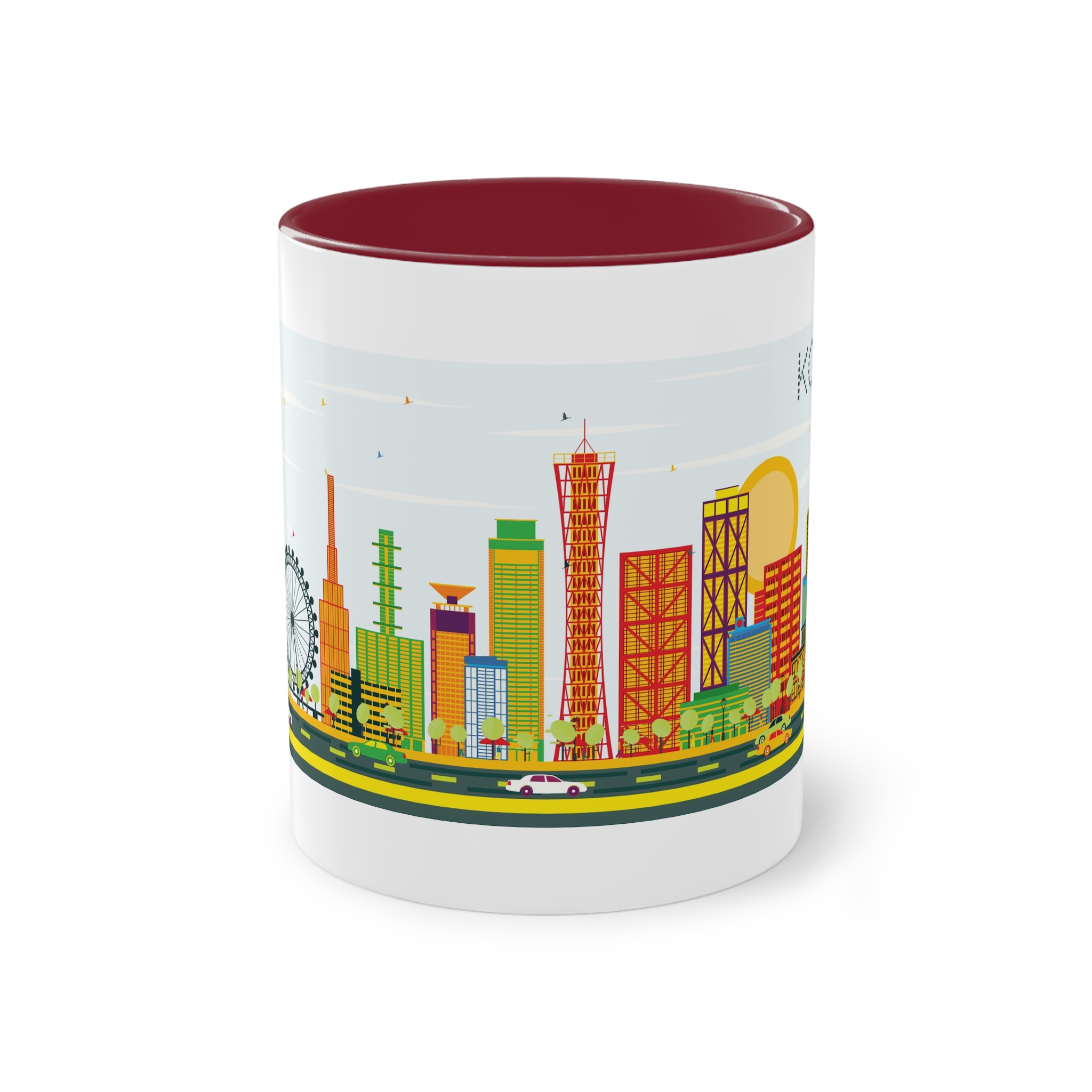 Kobe Color Two Tone Coffee Mug 11oz - Image 5