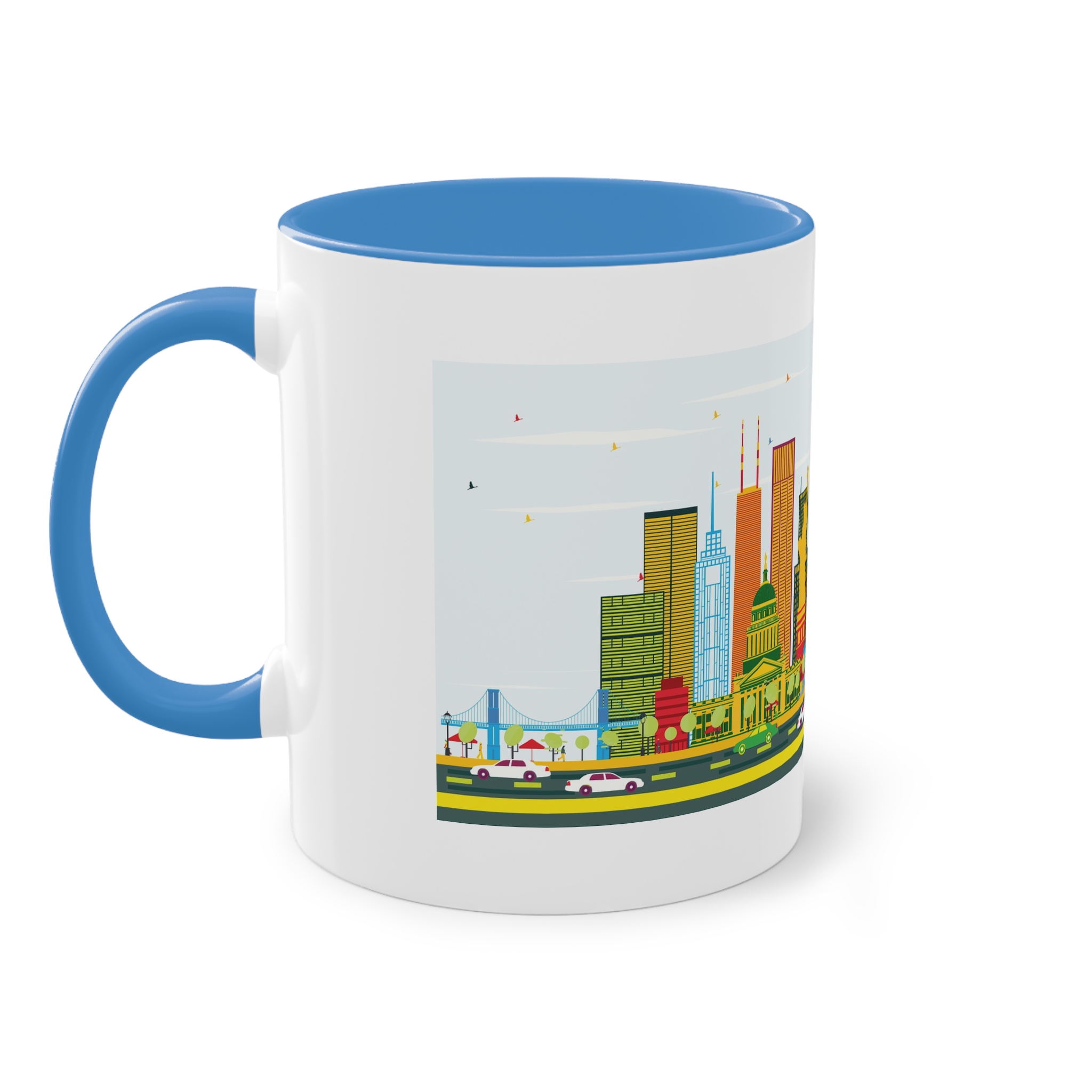 Usa Color Two Tone Coffee Mug 11oz - Image 35