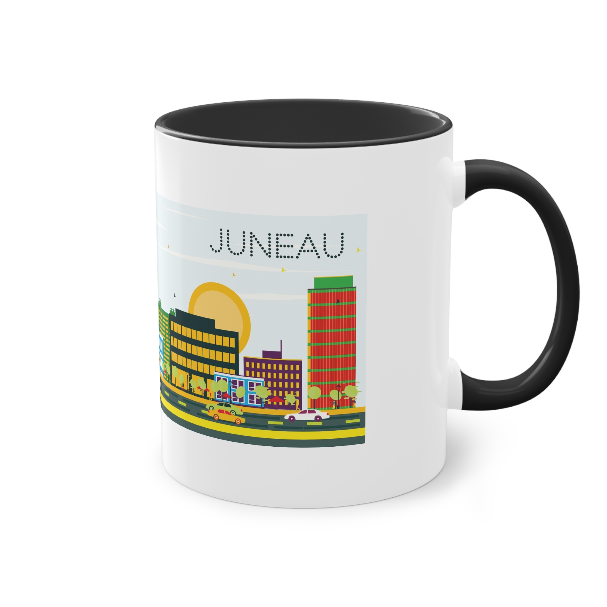 Juneau Color Two Tone Coffee Mug 11oz - Image 12