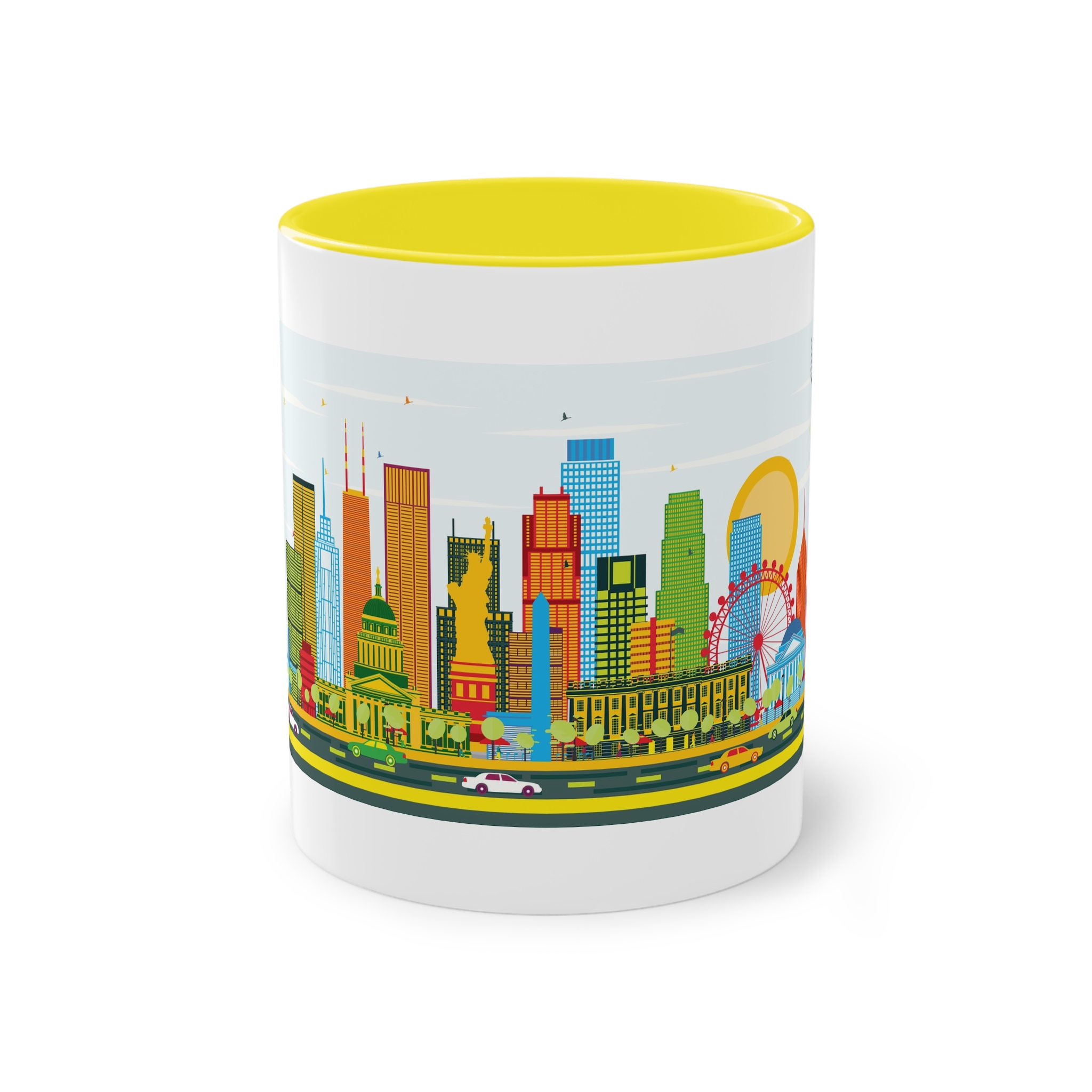 Usa Color Two Tone Coffee Mug 11oz - Image 21
